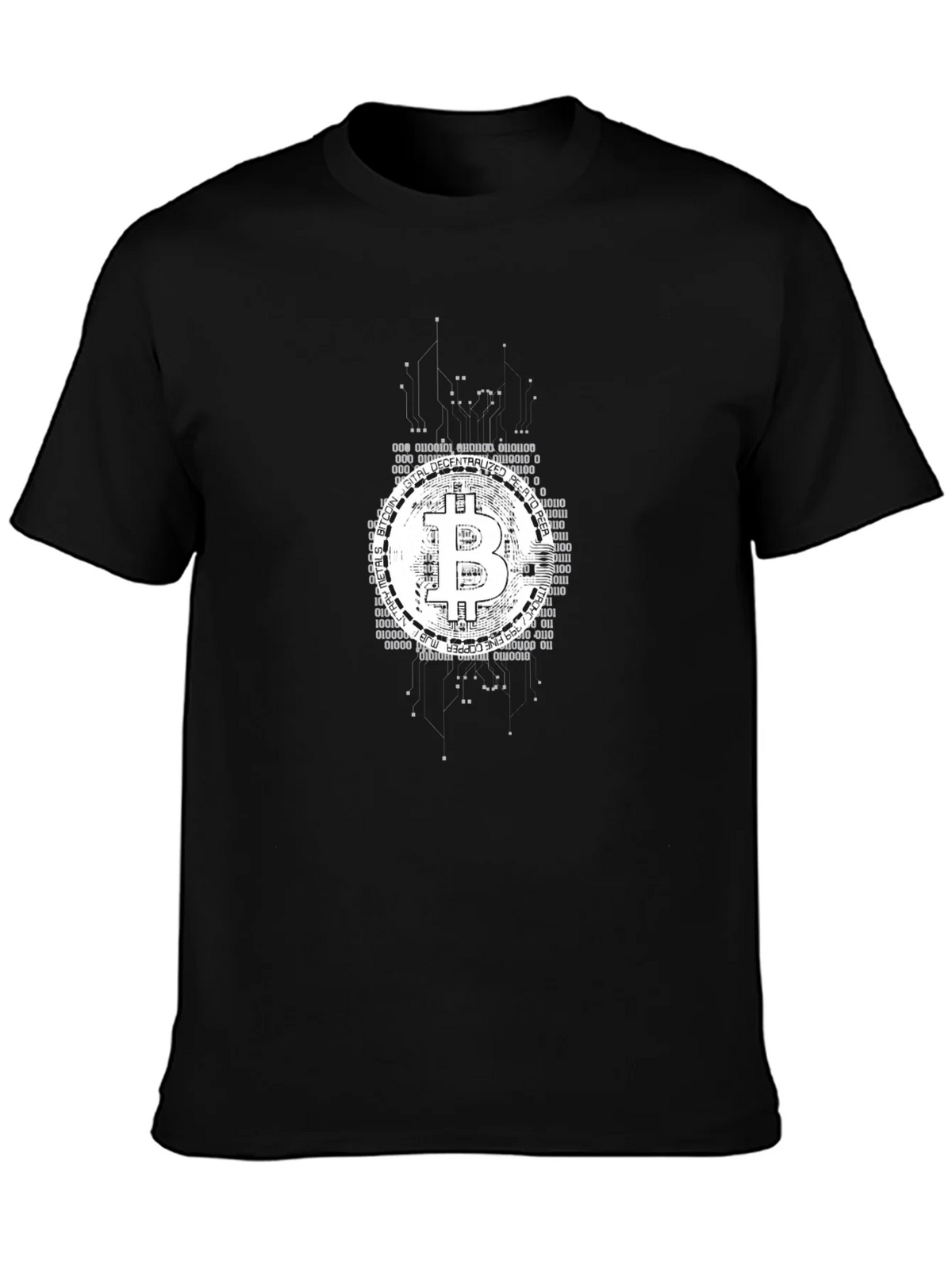 Bitcoin Crypto Tech T-Shirt product image 3