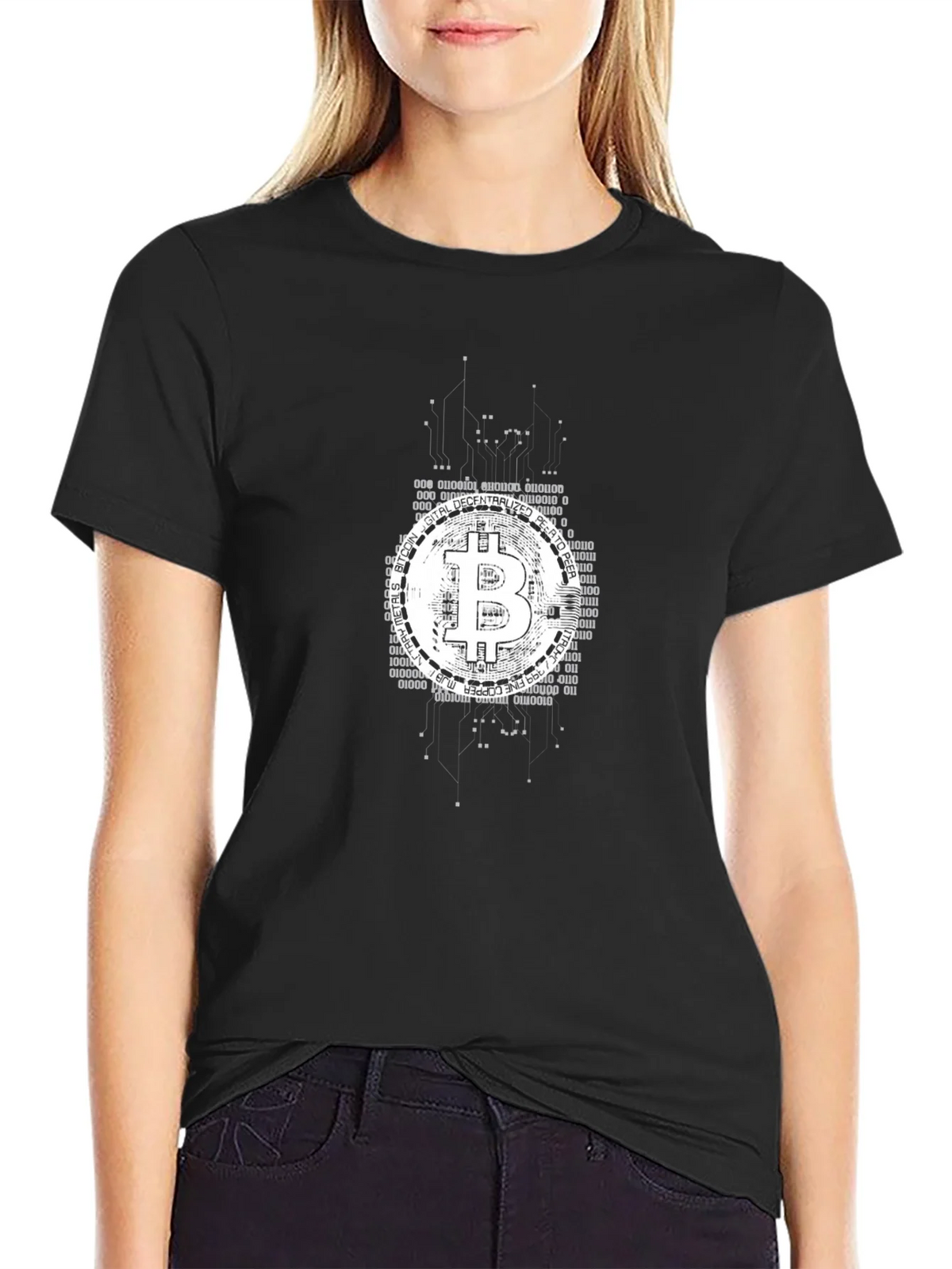 Bitcoin Crypto Tech T-Shirt product image 2
