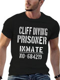 Cliff Diving Prisoner Inmate Graphic Tee product image 1
