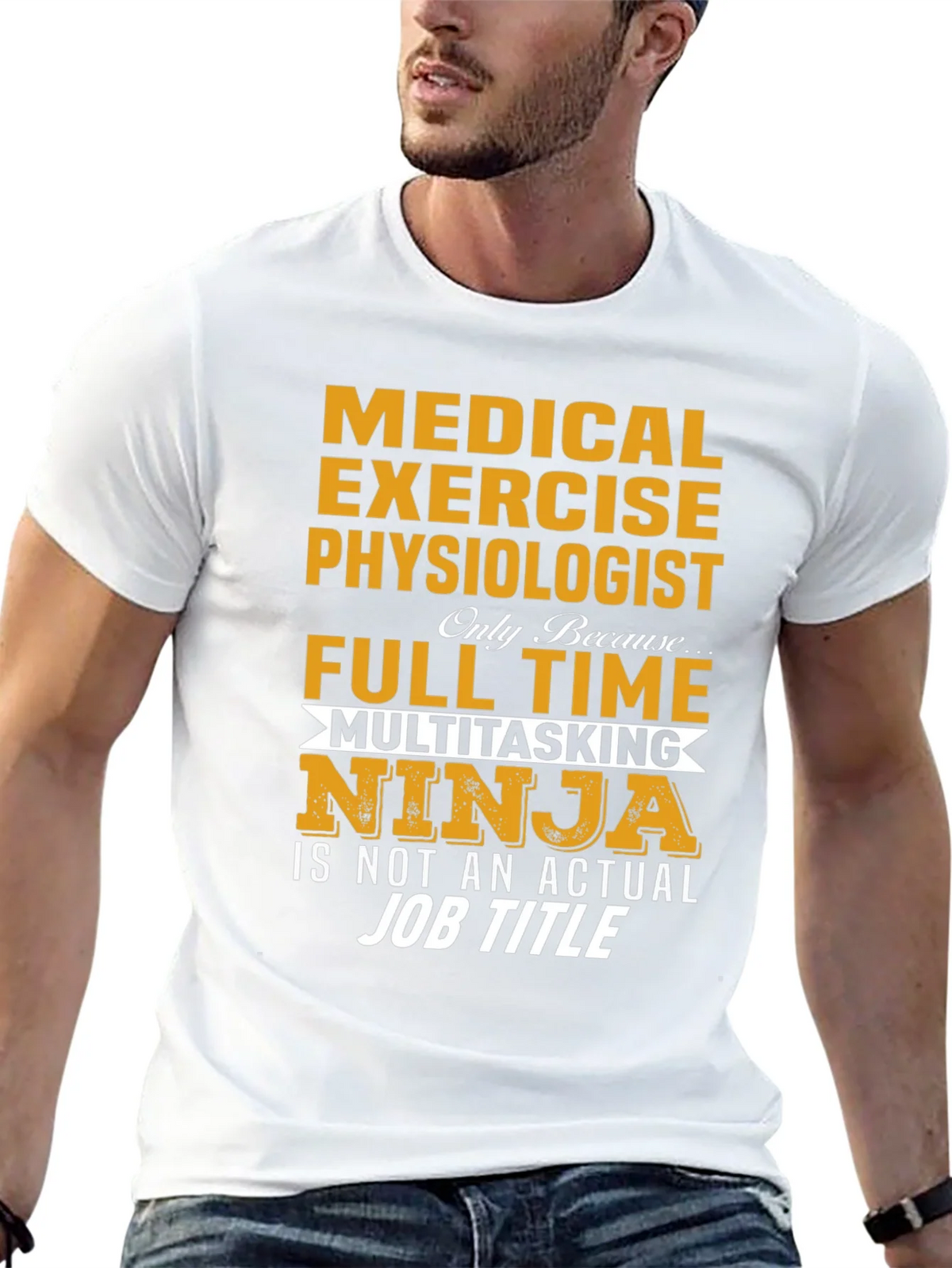 Medical Exercise Physiologist T-Shirt Ninja Job Title product image 9