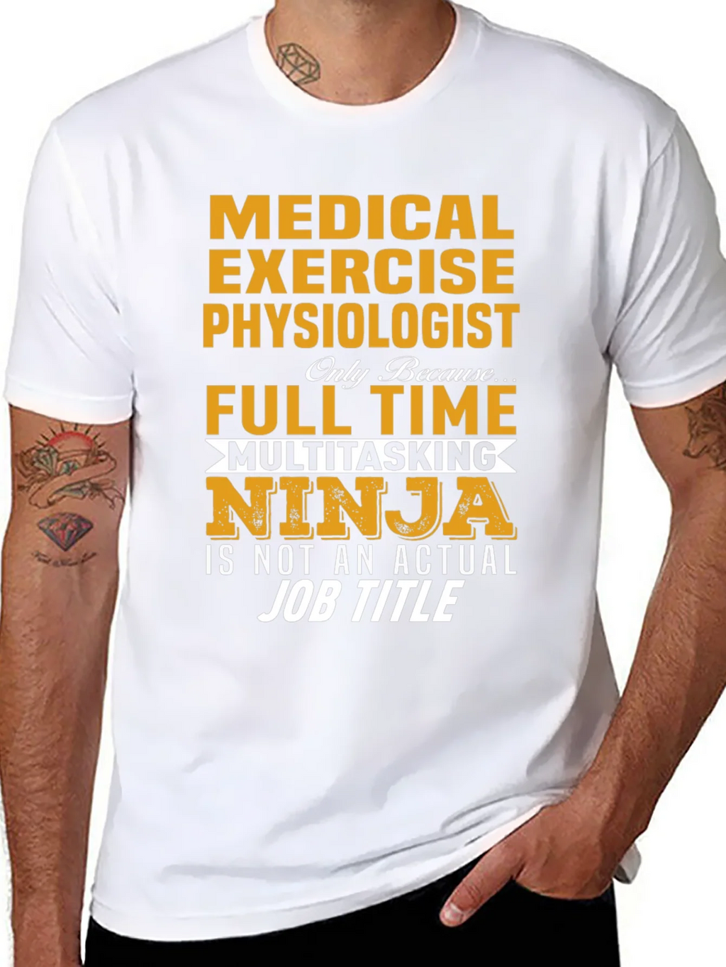 Medical Exercise Physiologist T-Shirt Ninja Job Title product image 5