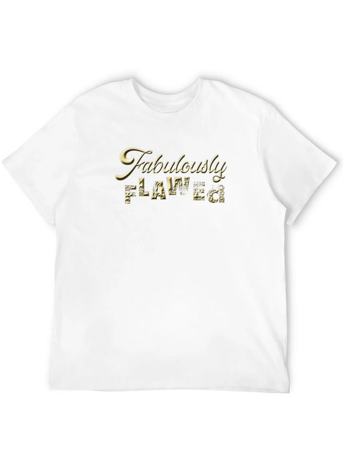 Fabulously Flawed Graphic T-Shirt product image 7
