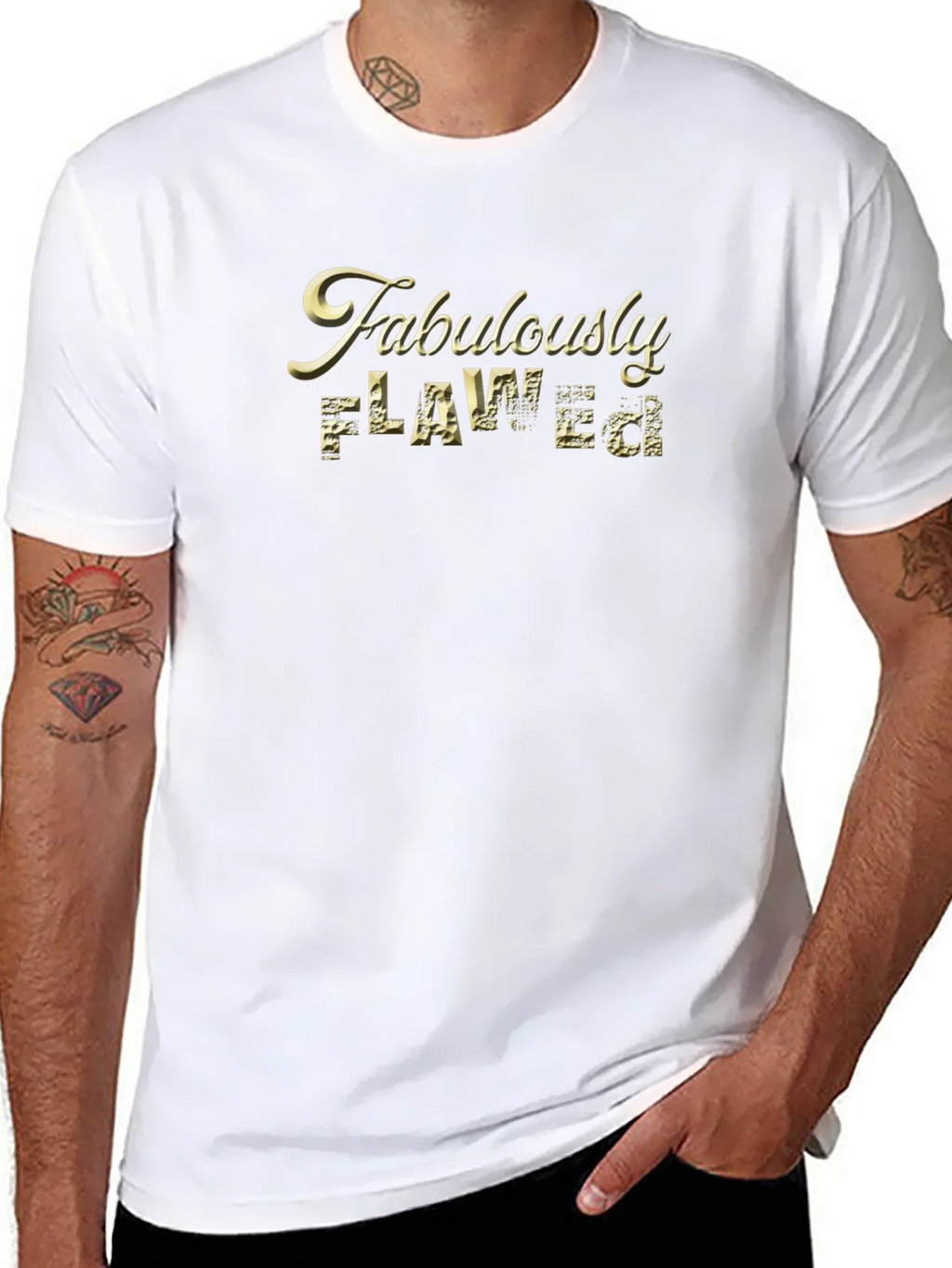 Fabulously Flawed Graphic T-Shirt product image 5