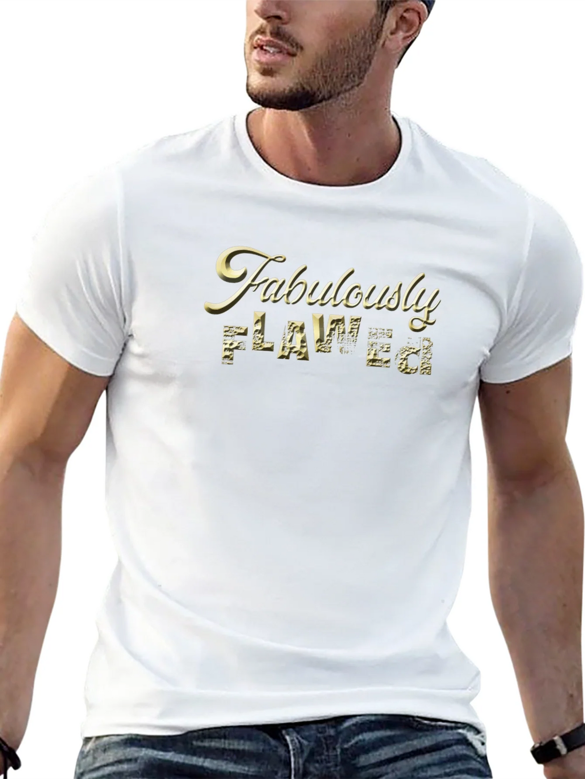Fabulously Flawed Graphic T-Shirt product image 8