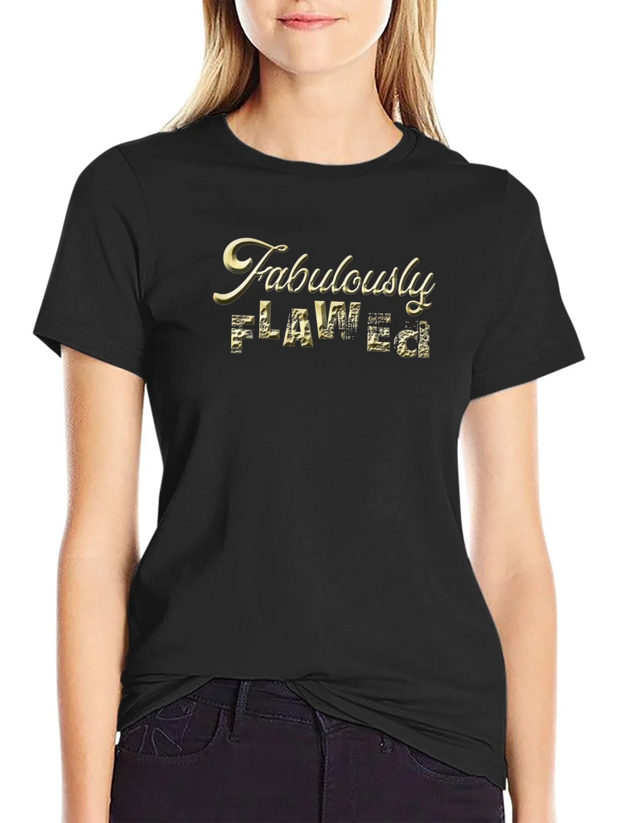 Fabulously Flawed Graphic T-Shirt product image 2