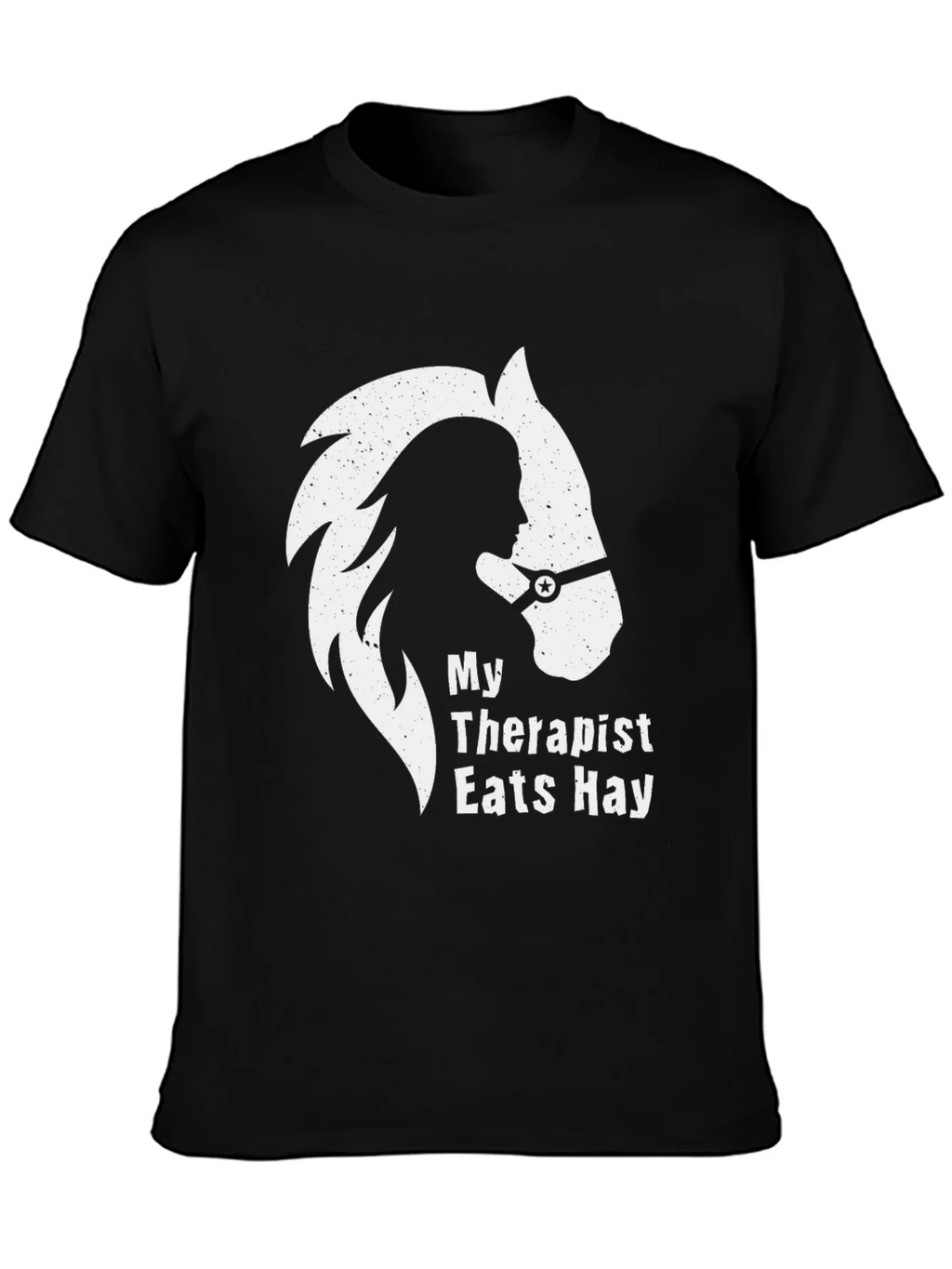 My Therapist Eats Hay T-Shirt - Horse Lover Tee product image 3