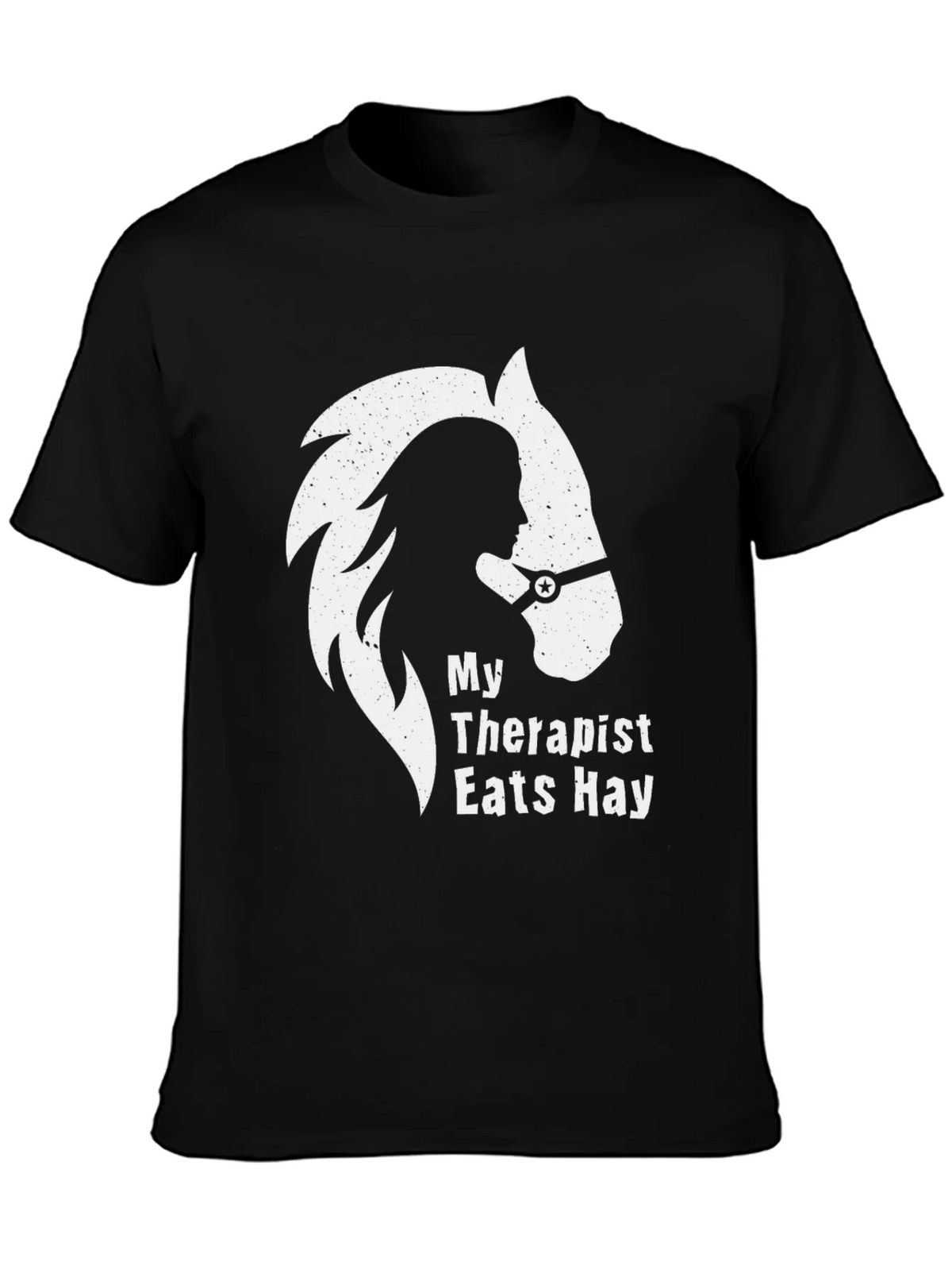 My Therapist Eats Hay T-Shirt - Horse Lover Tee product image 3