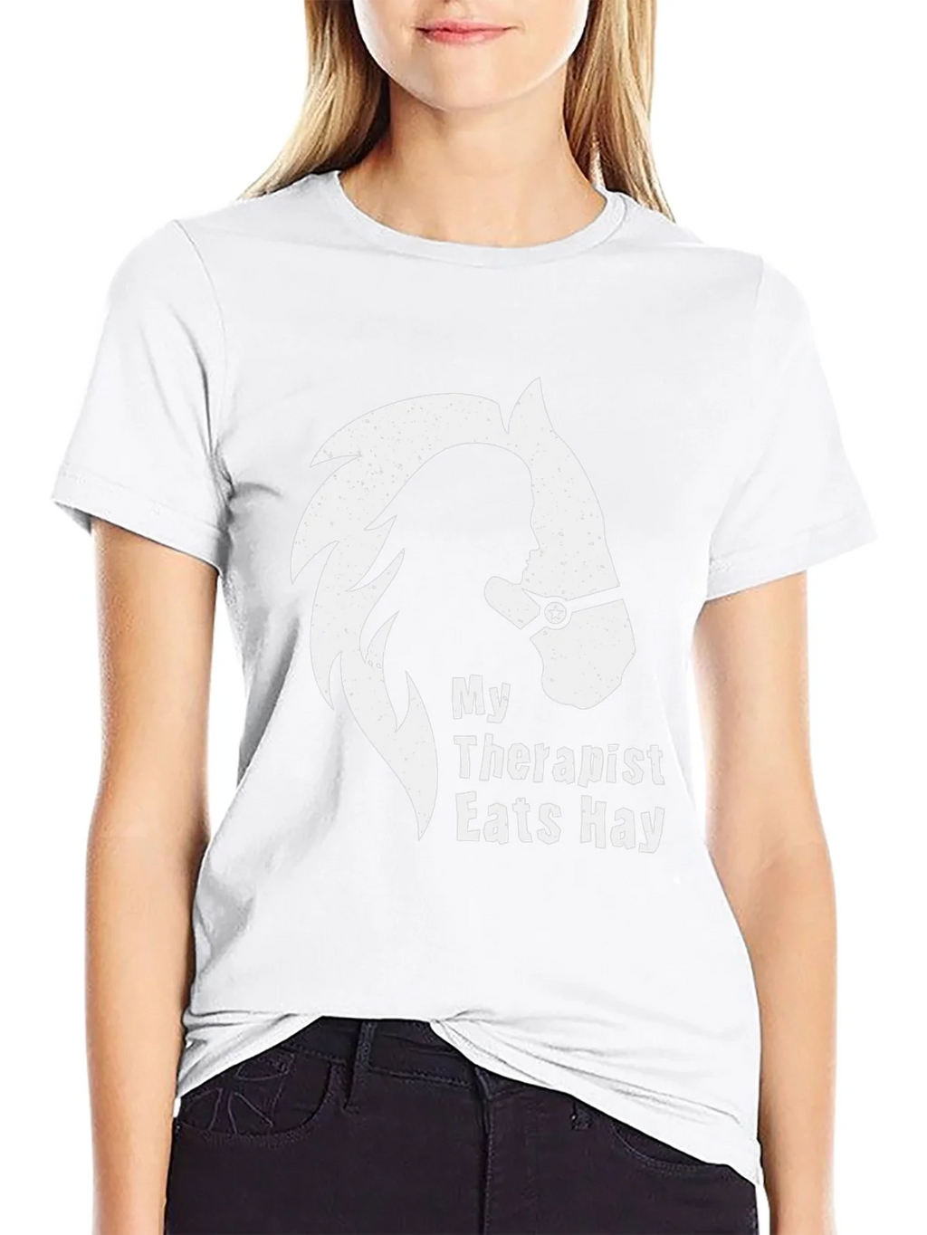My Therapist Eats Hay T-Shirt - Horse Lover Tee product image 8