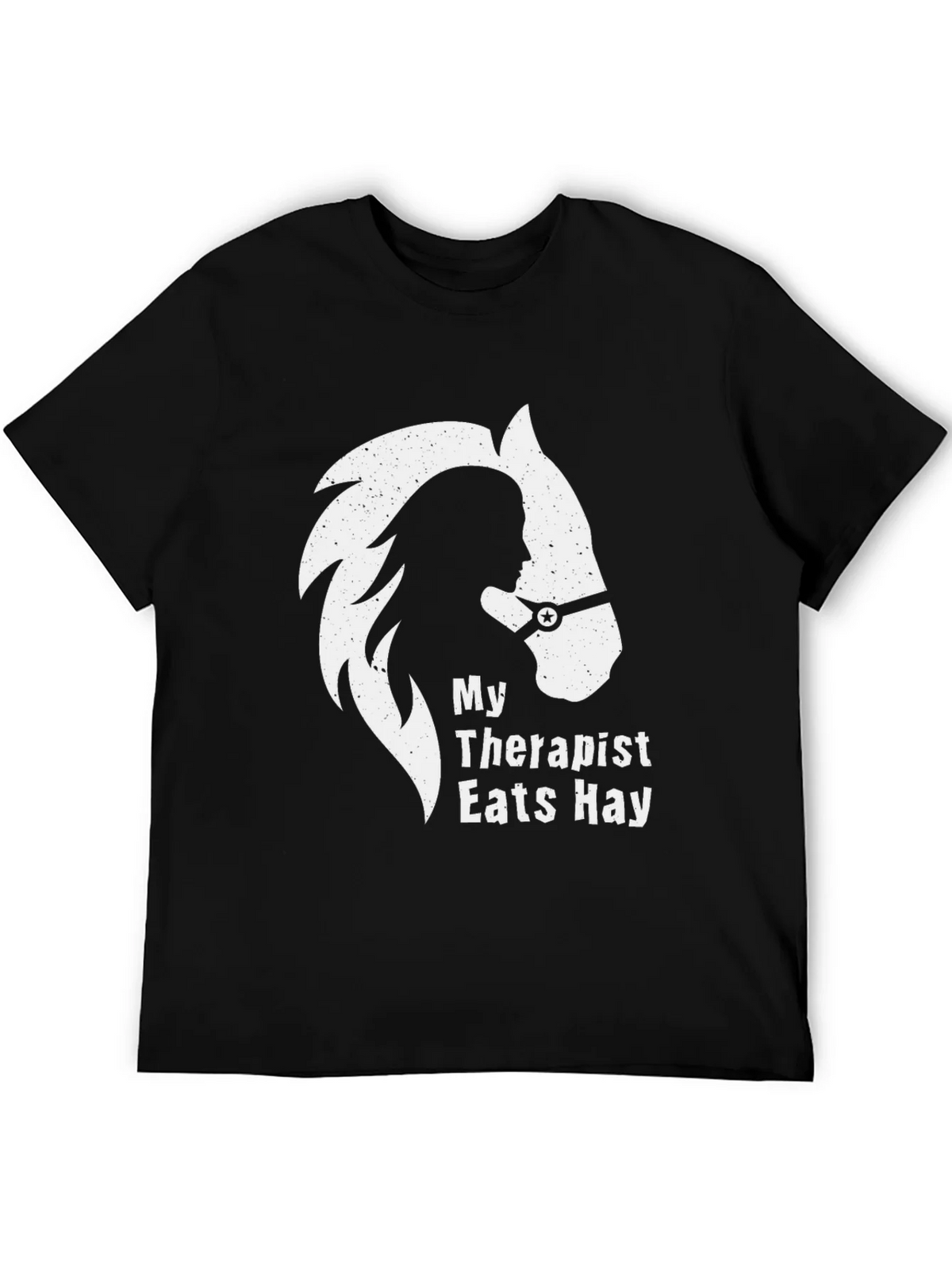 My Therapist Eats Hay T-Shirt - Horse Lover Tee product image 5