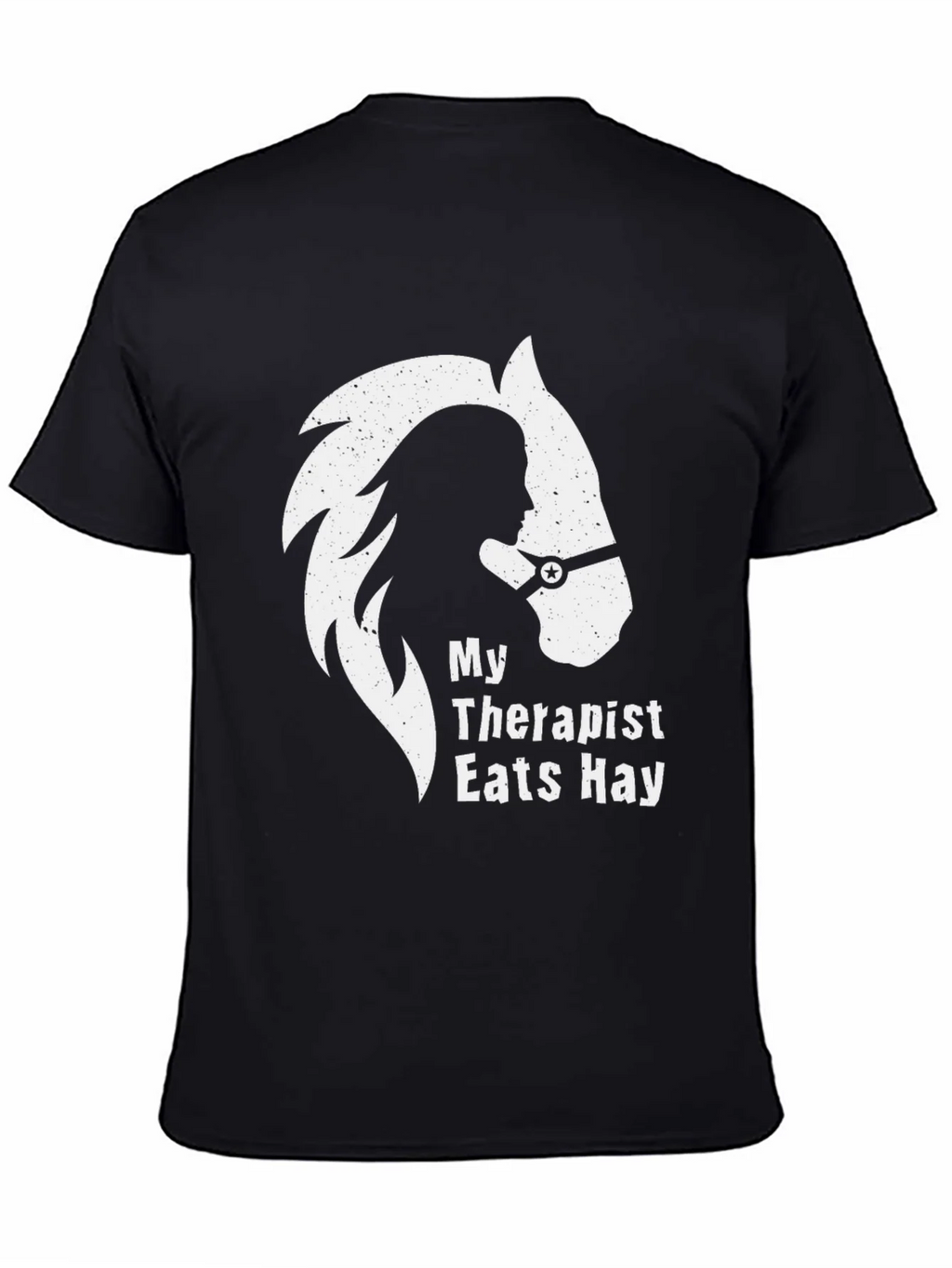 My Therapist Eats Hay T-Shirt - Horse Lover Tee product image 4