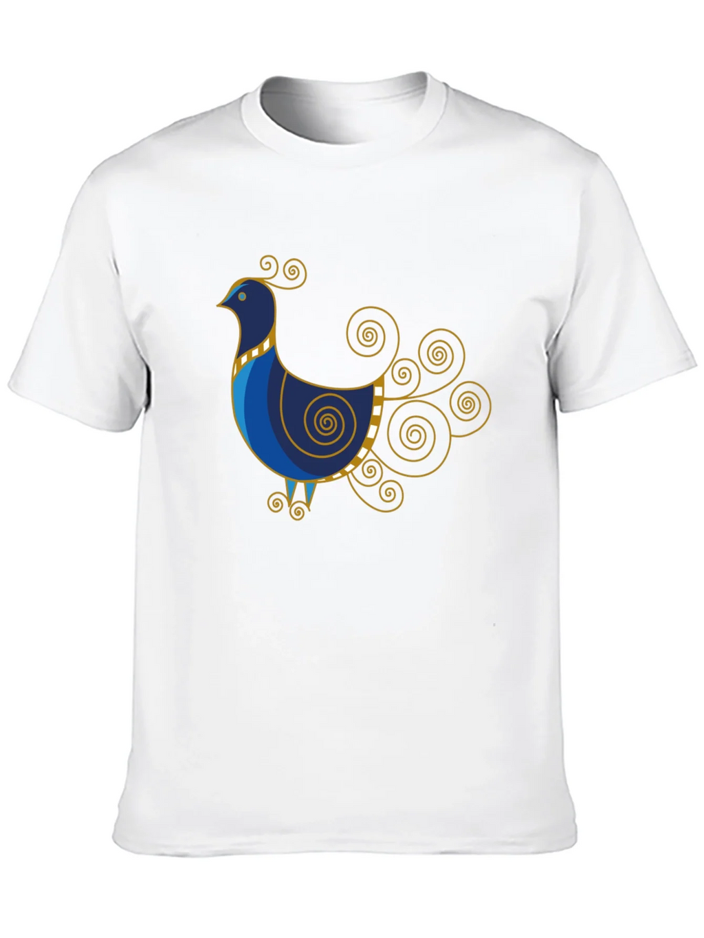 Stylized Bird Graphic Tee - Black product image 9