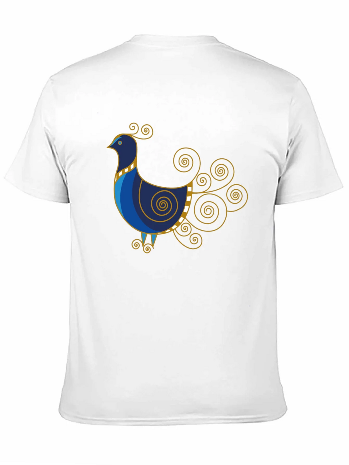Stylized Bird Graphic Tee - Black product image 10