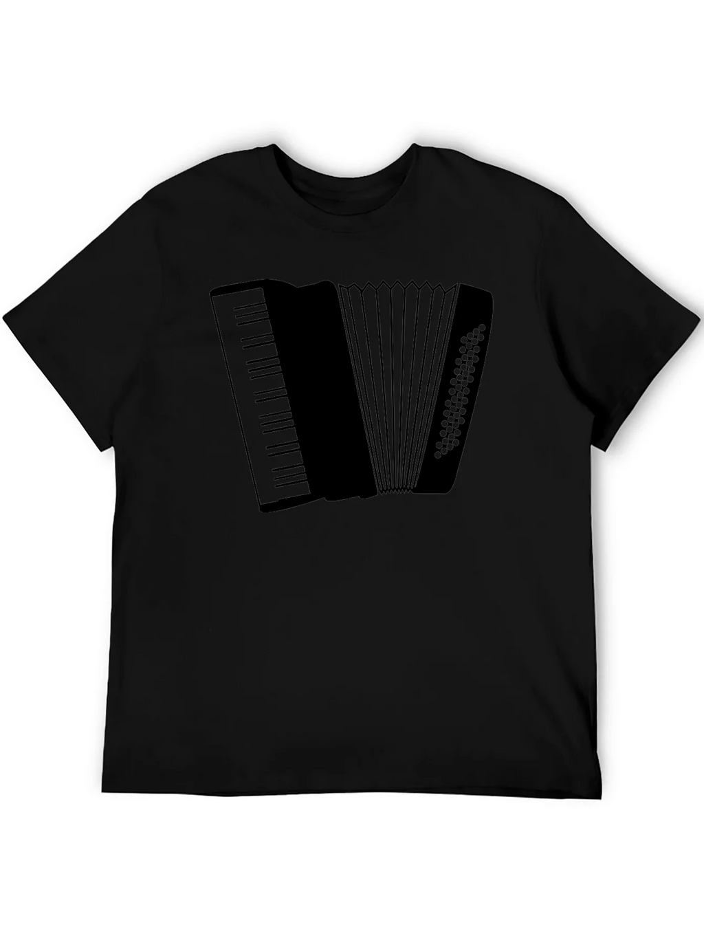 Accordion Graphic Tee - Stylish Musical Instrument Shirt product image 5