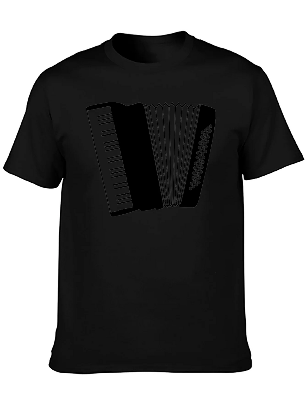 Accordion Graphic Tee - Stylish Musical Instrument Shirt product image 3