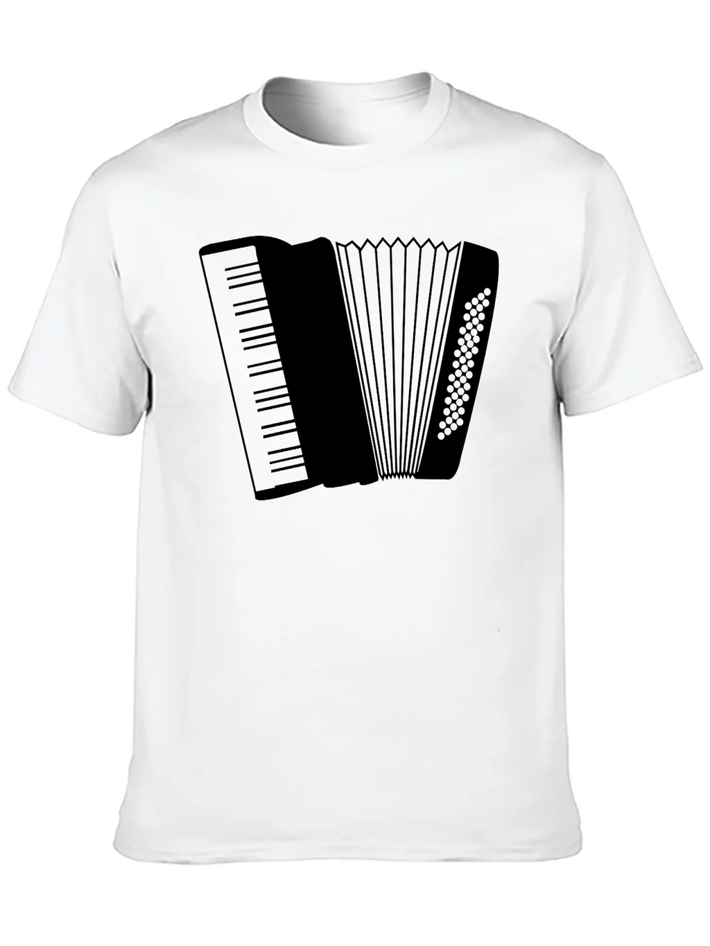 Accordion Graphic Tee - Stylish Musical Instrument Shirt product image 9