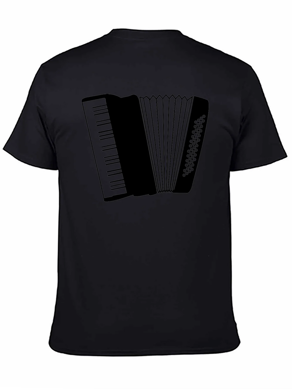 Accordion Graphic Tee - Stylish Musical Instrument Shirt product image 4