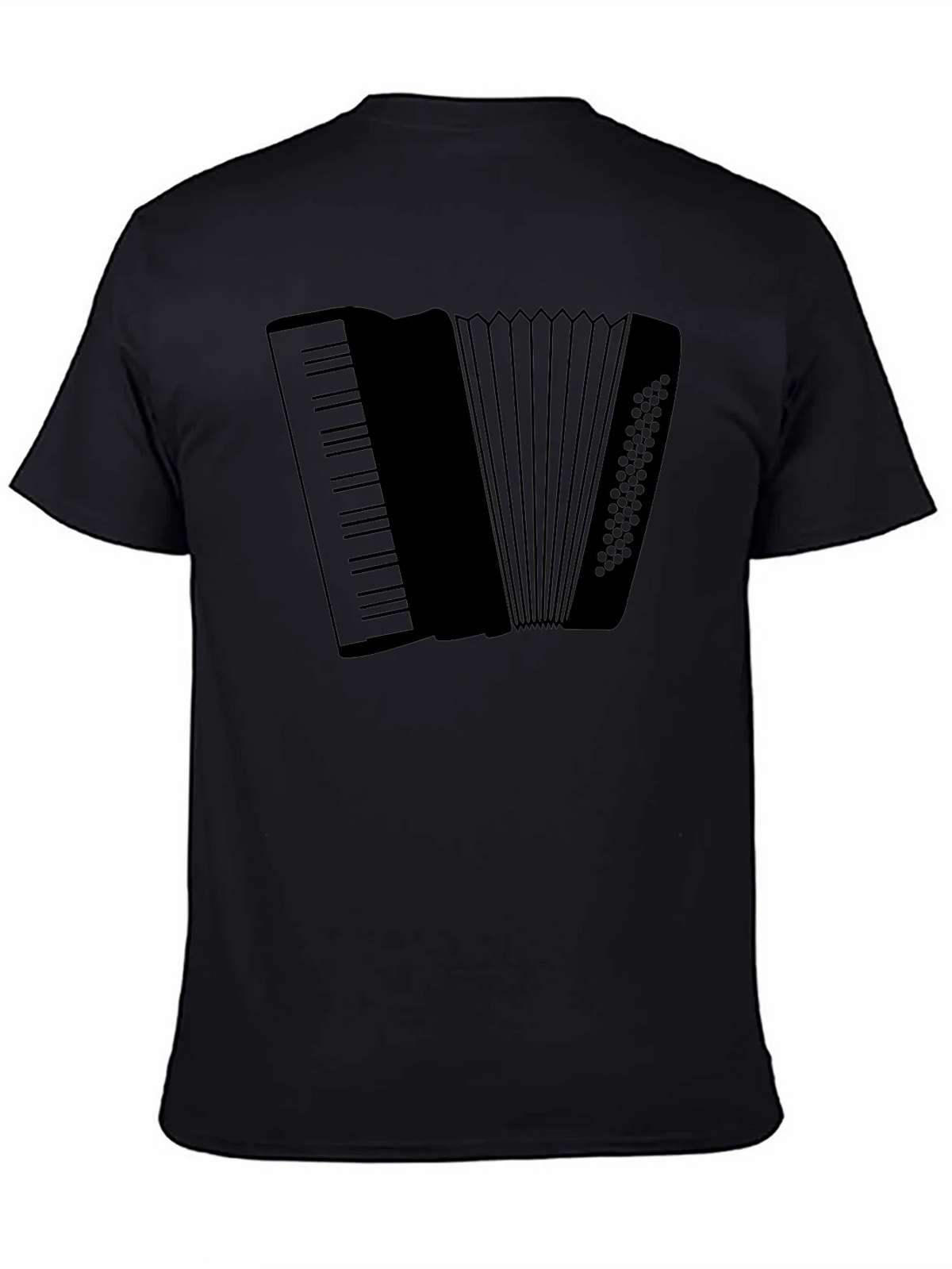 Accordion Graphic Tee - Stylish Musical Instrument Shirt product image 4