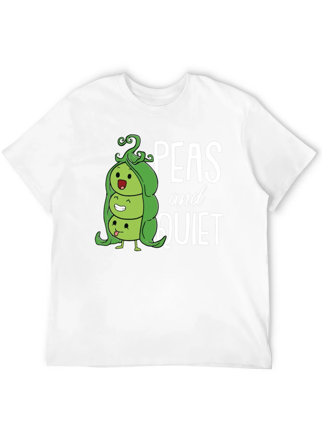 Peas and Quiet Graphic T-Shirt product image 9