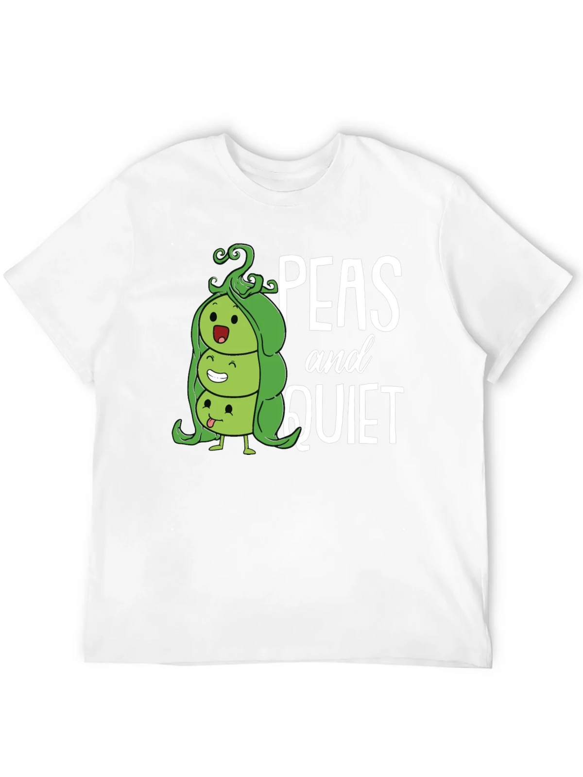 Peas and Quiet Graphic T-Shirt product image 9