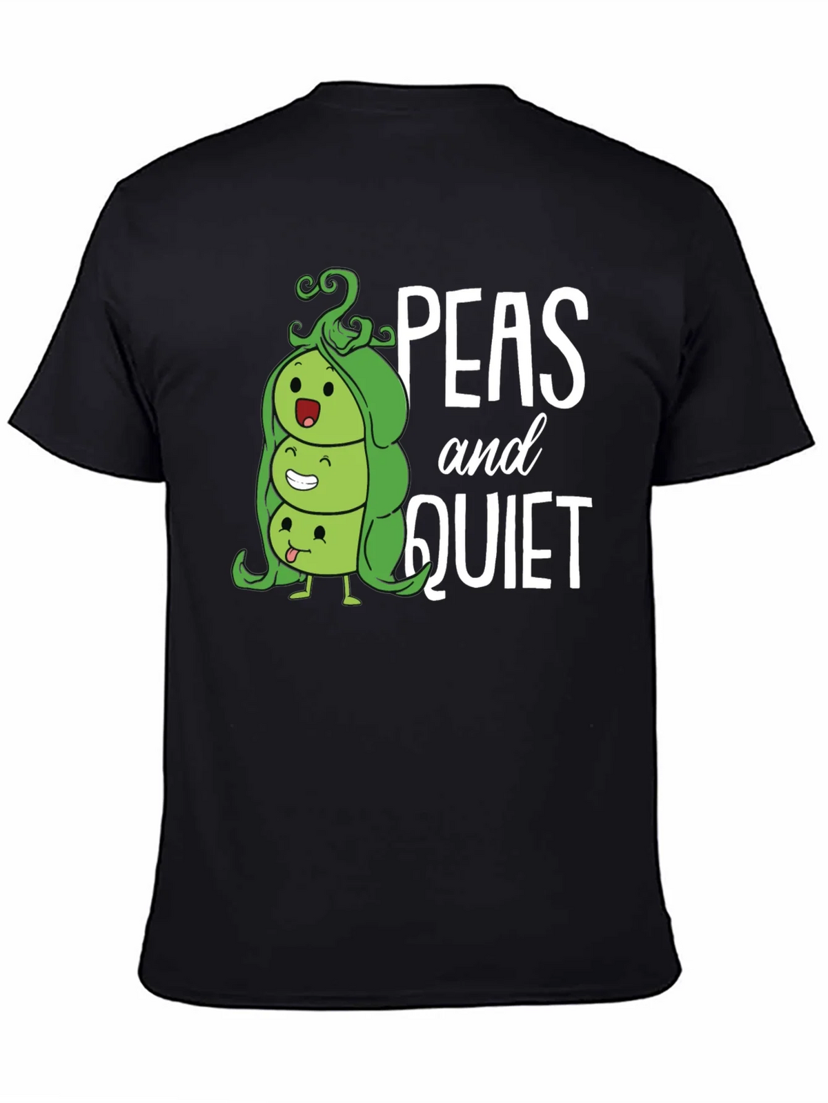 Peas and Quiet Graphic T-Shirt product image 3