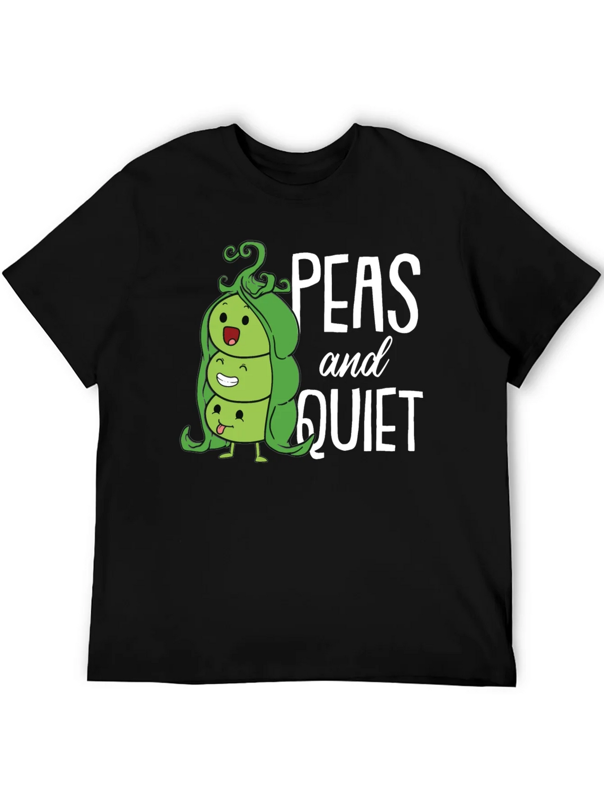 Peas and Quiet Graphic T-Shirt product image 4