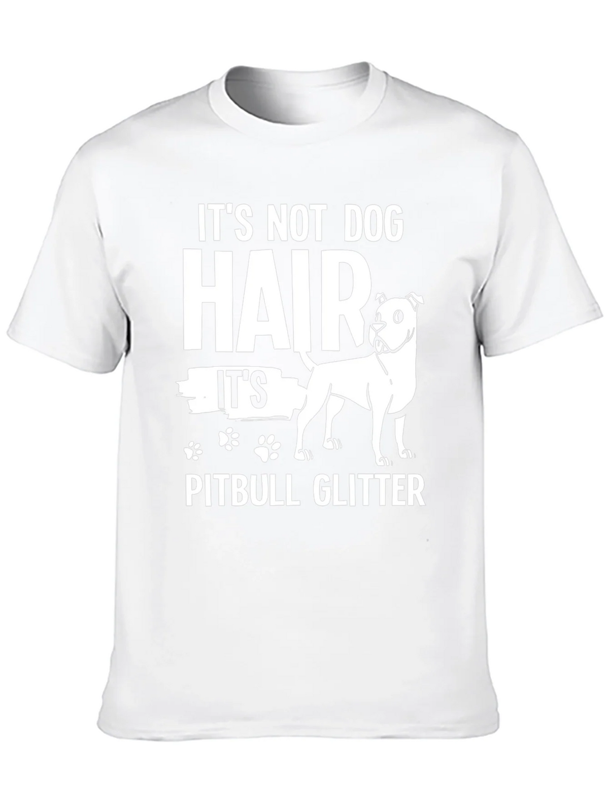 Pitbull Glitter Graphic T-Shirt - Dog Lover Tee product image 8