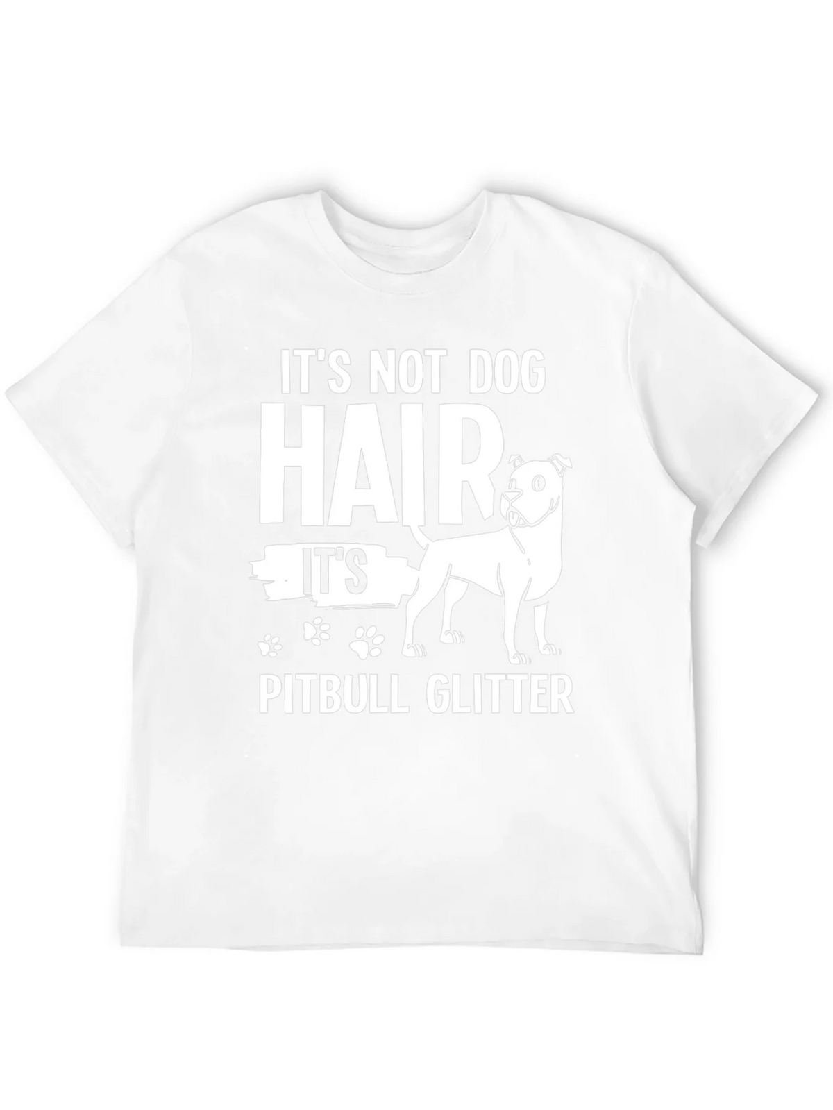 Pitbull Glitter Graphic T-Shirt - Dog Lover Tee product image 9