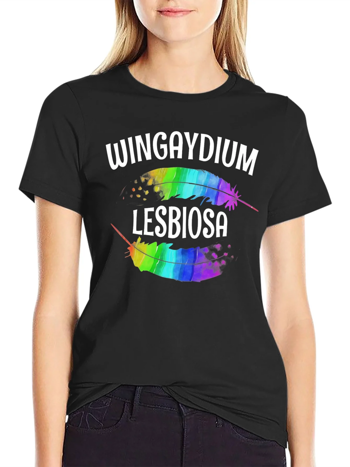 Wingaydium Lesbiosa LGBTQ+ Pride T-Shirt product image 2