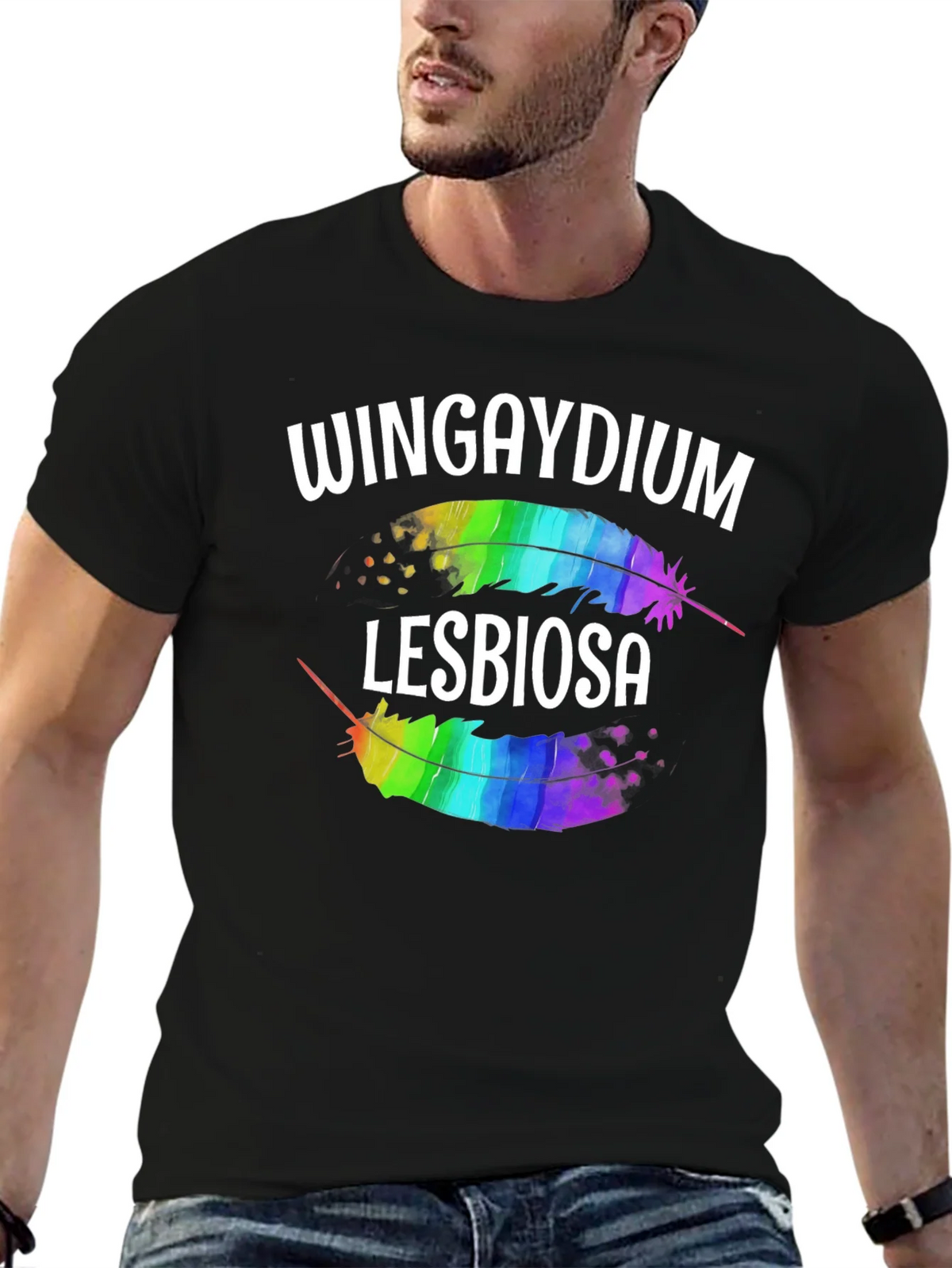 Wingaydium Lesbiosa LGBTQ+ Pride T-Shirt product image 6