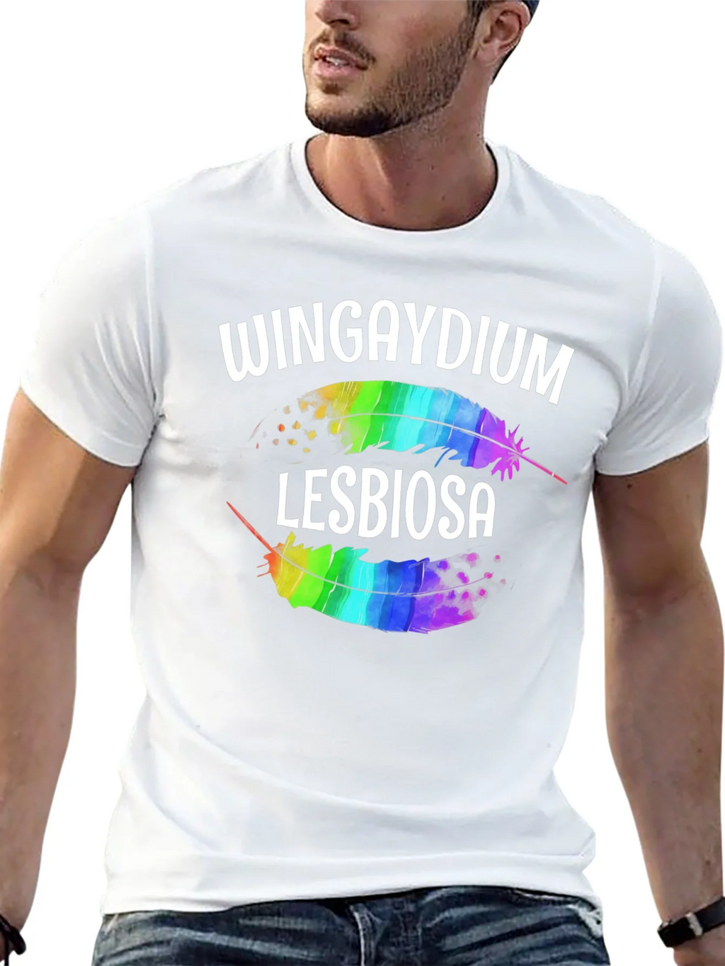 Wingaydium Lesbiosa LGBTQ+ Pride T-Shirt product image 12