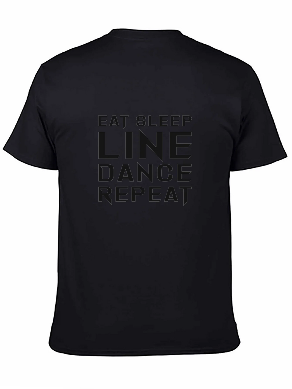 Eat Sleep Hike Repeat Black T-Shirt product image 2