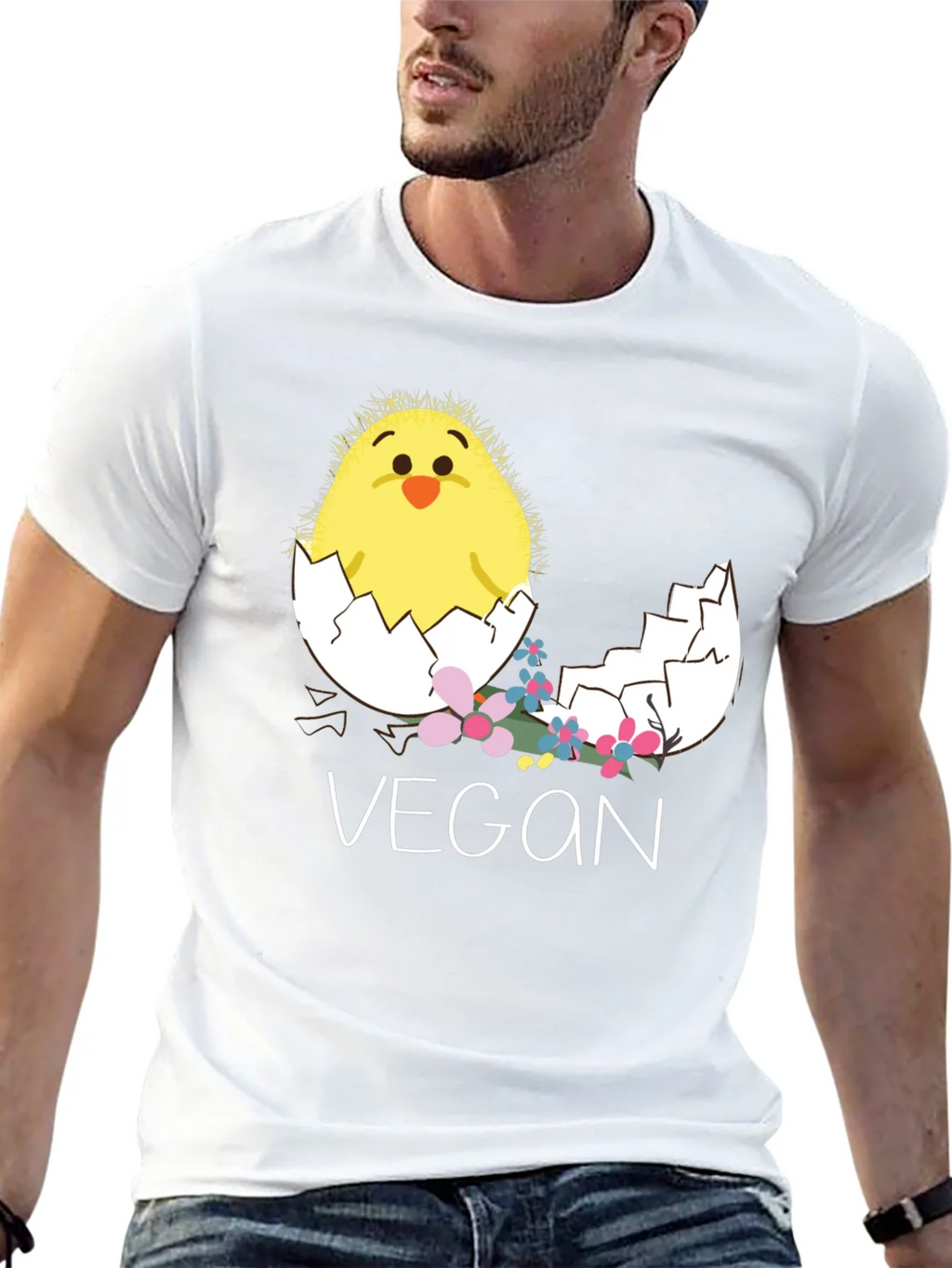 Vegan Chick in Egg T-Shirt product image 12