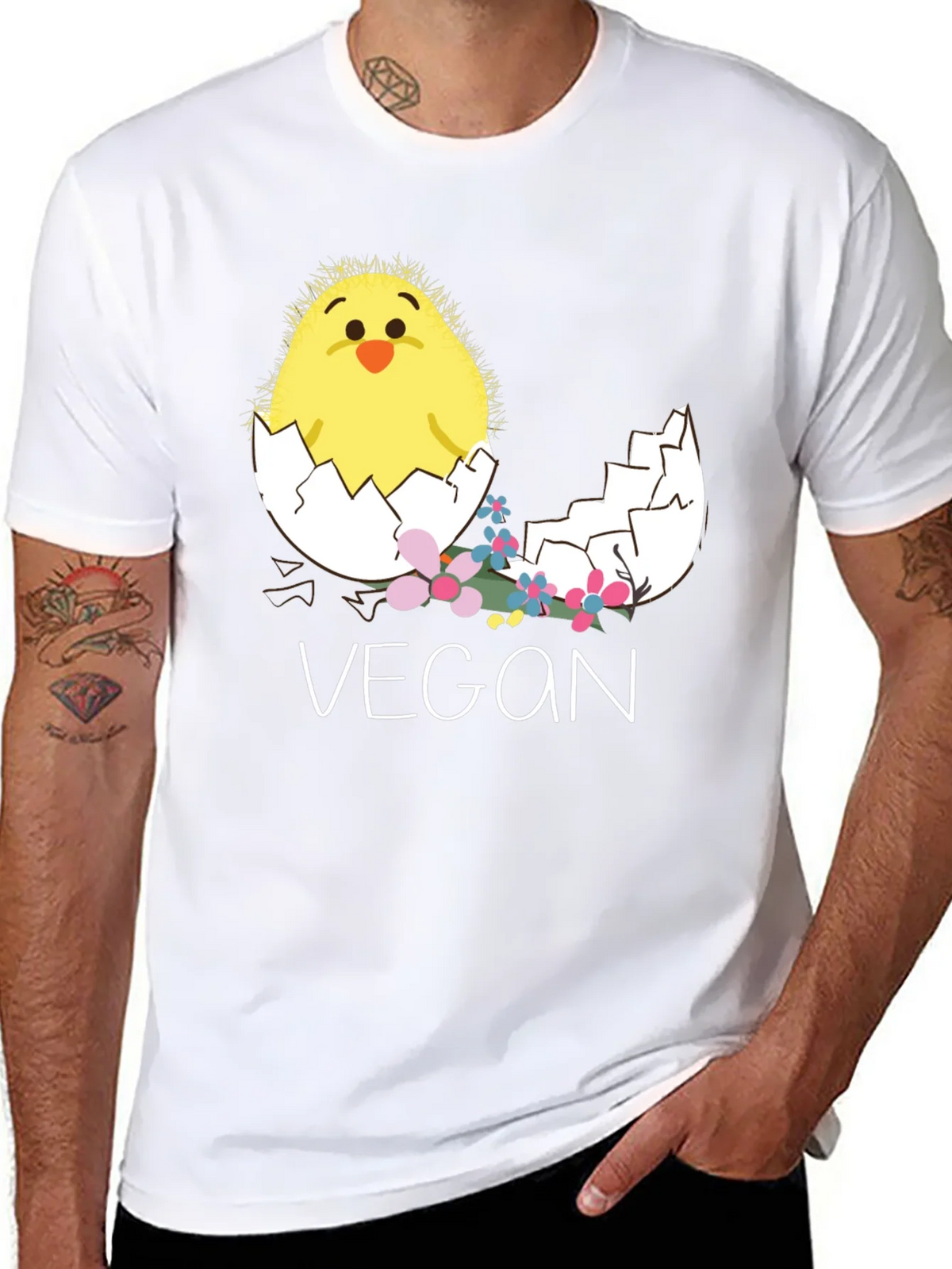 Vegan Chick in Egg T-Shirt product image 7