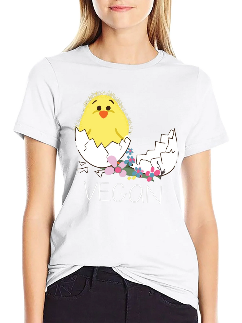Vegan Chick in Egg T-Shirt product image 8