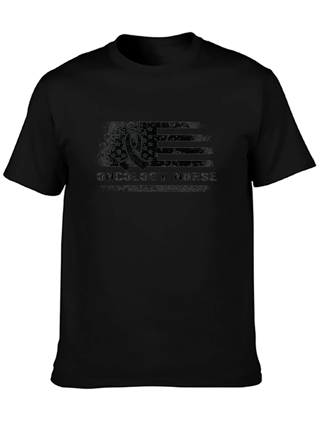Oncology Nurse American Flag T-Shirt product image 3