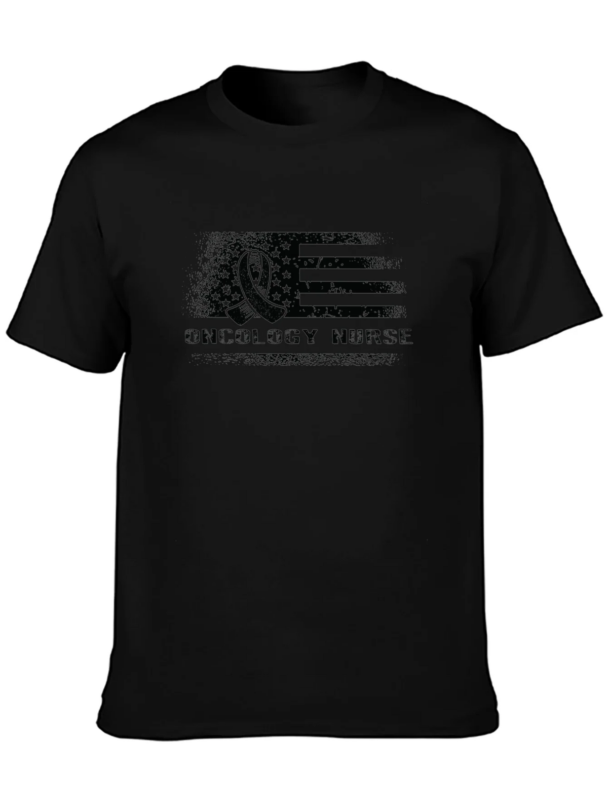 Oncology Nurse American Flag T-Shirt product image 3