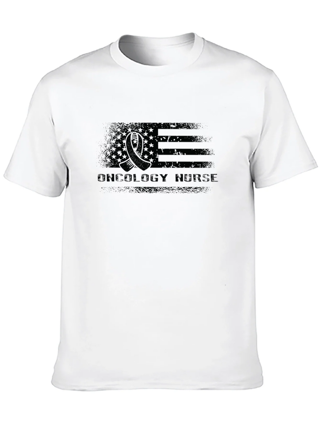Oncology Nurse American Flag T-Shirt product image 9