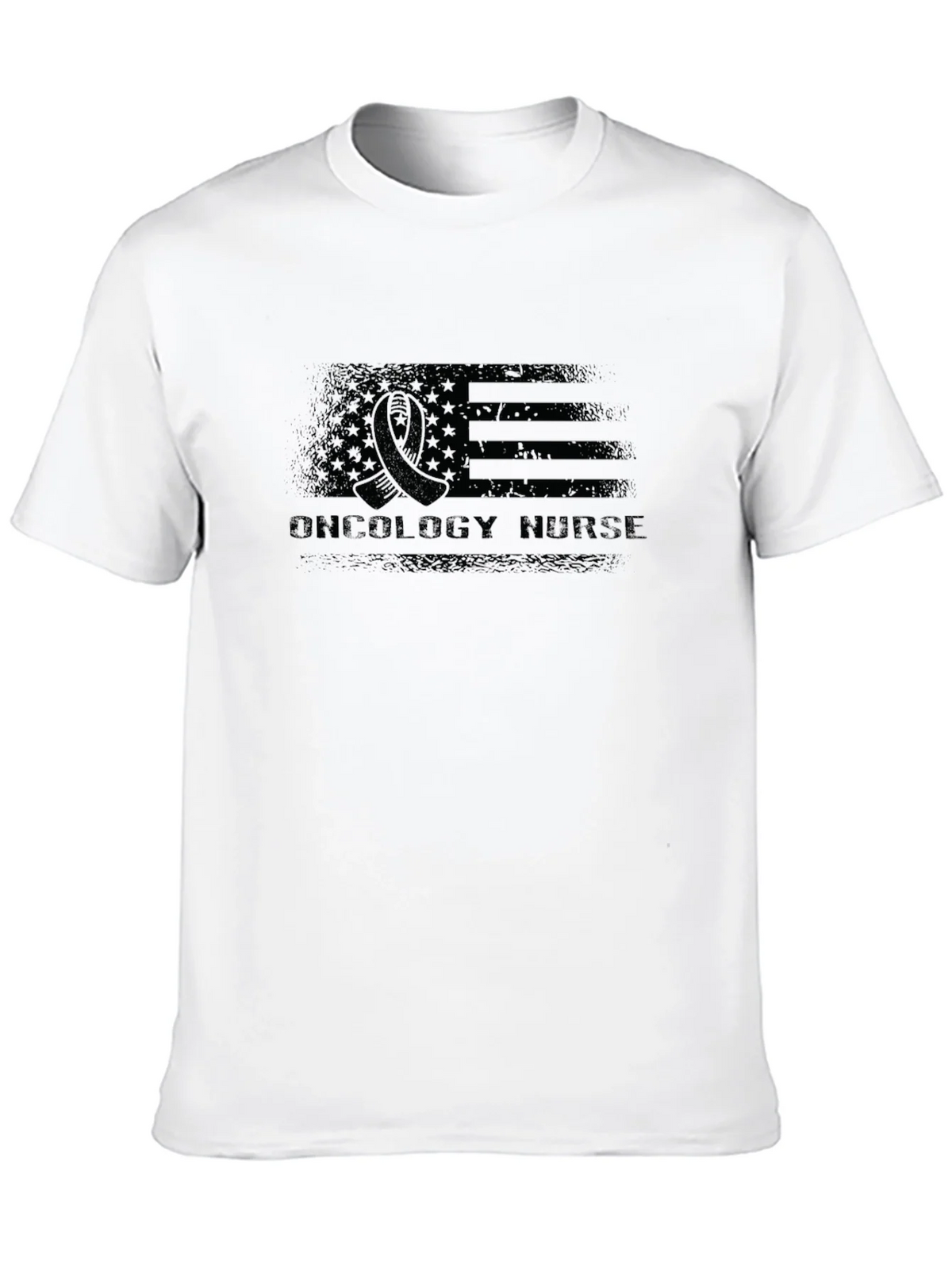 Oncology Nurse American Flag T-Shirt product image 9