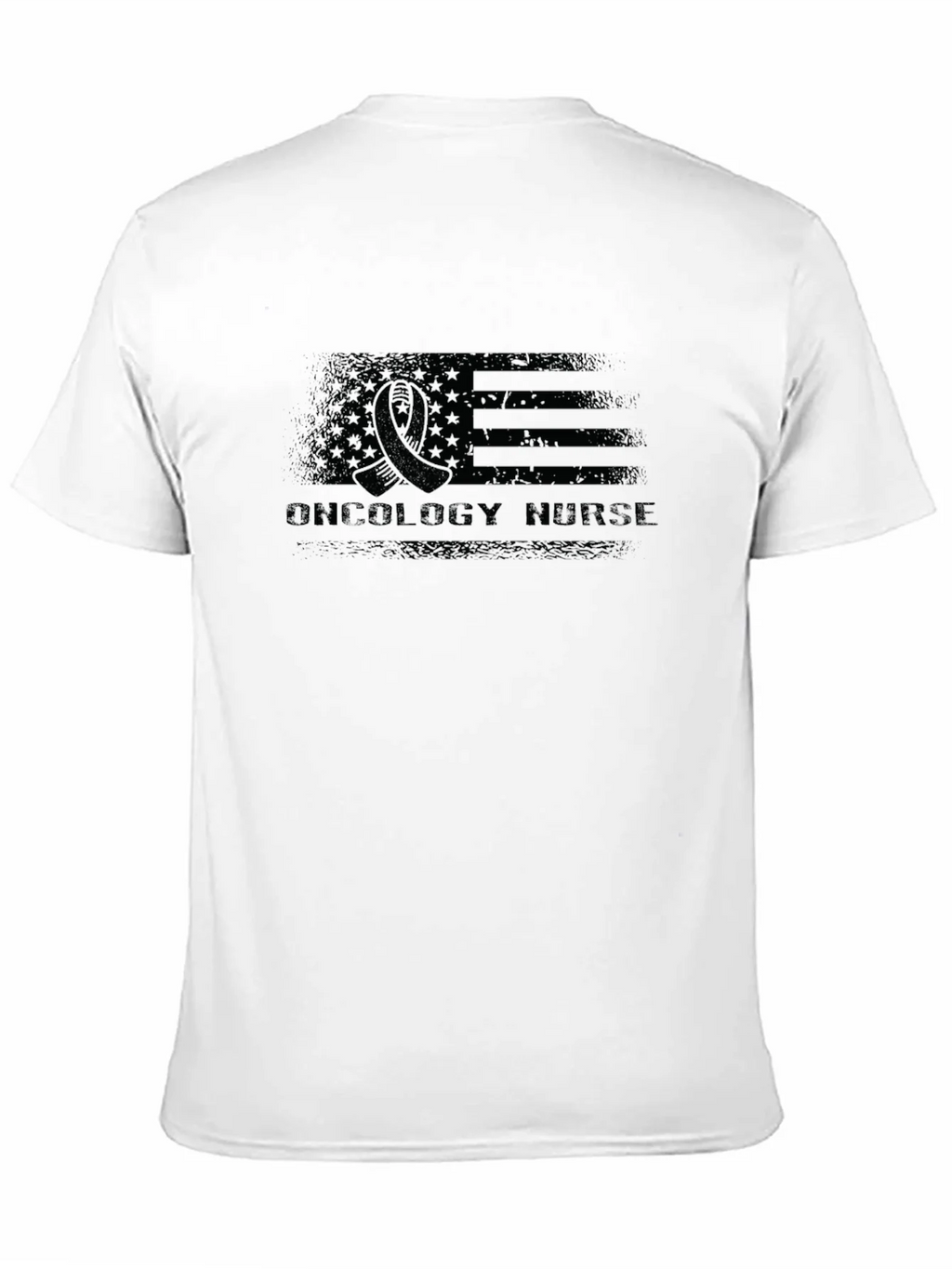 Oncology Nurse American Flag T-Shirt product image 10
