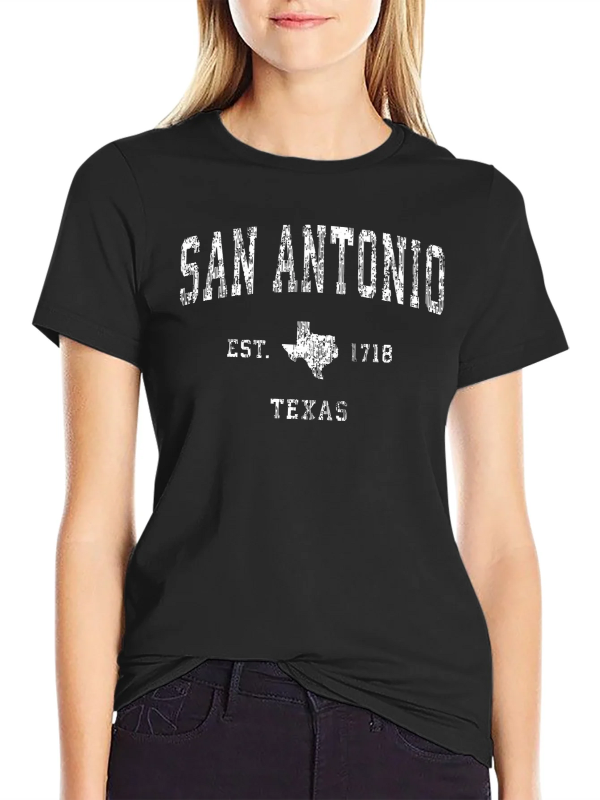 San Antonio Texas Est. 1718 Graphic T-Shirt product image 2