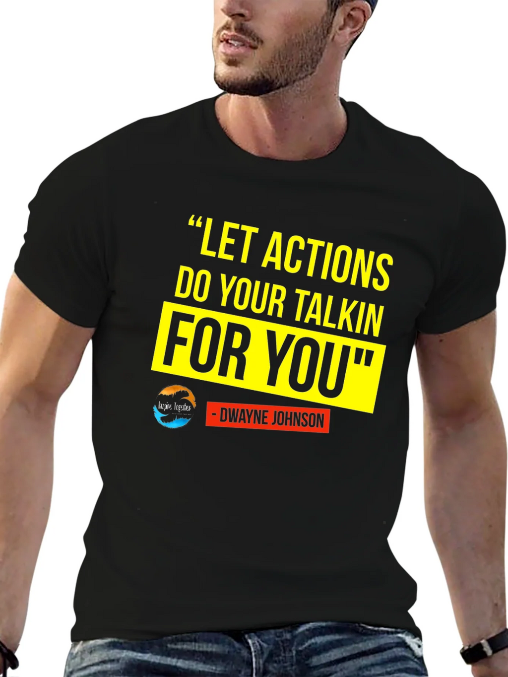 Motivational T-Shirt: Dwayne Johnson Quote product image 6