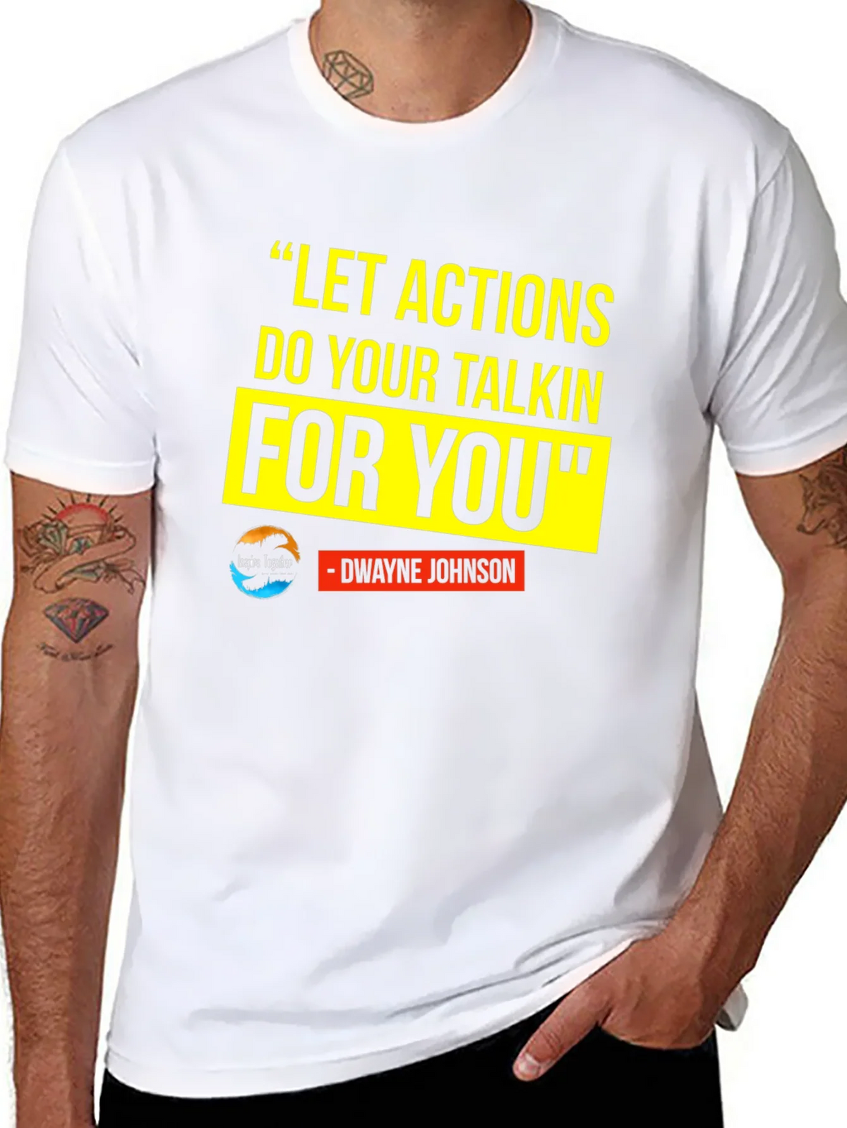 Motivational T-Shirt: Dwayne Johnson Quote product image 7