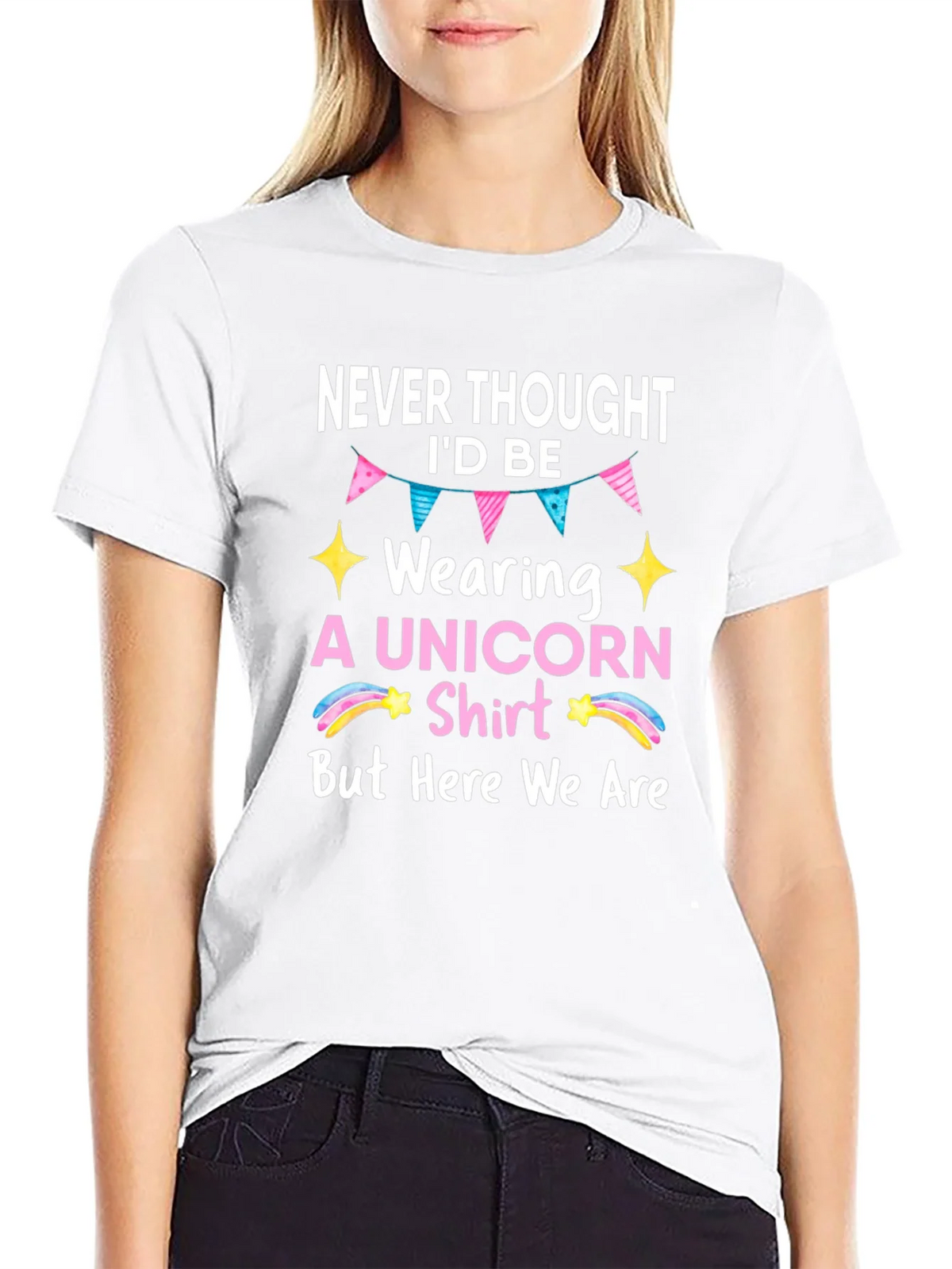 Unicorn Shirt - Never Thought Id Be Wearing This product image 8