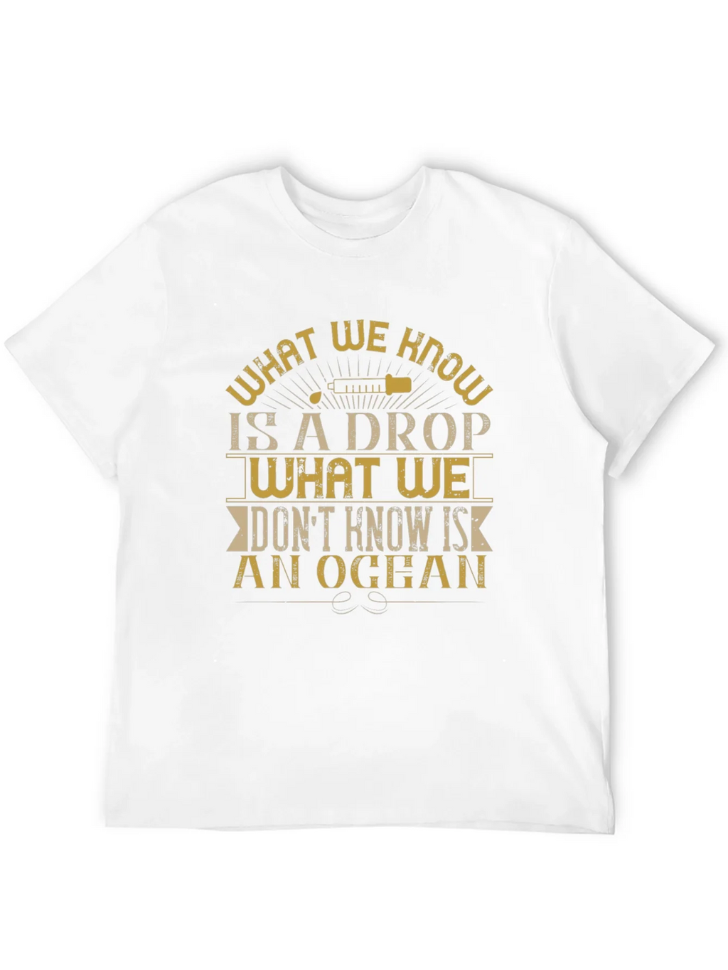 Knowledge Drop Ocean T-Shirt product image 3