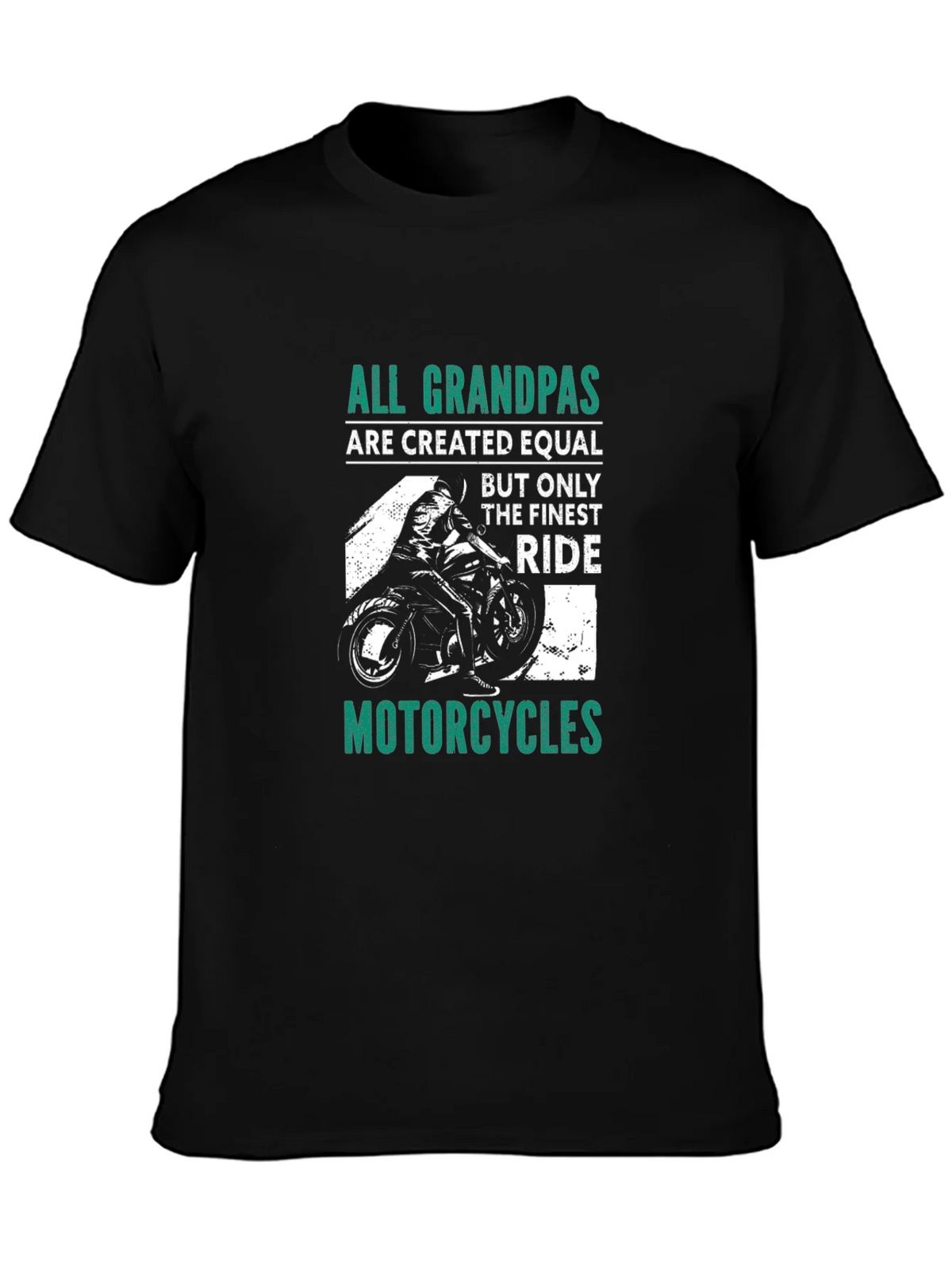 All Grandpas Ride Motorcycles Graphic Tee product image 3