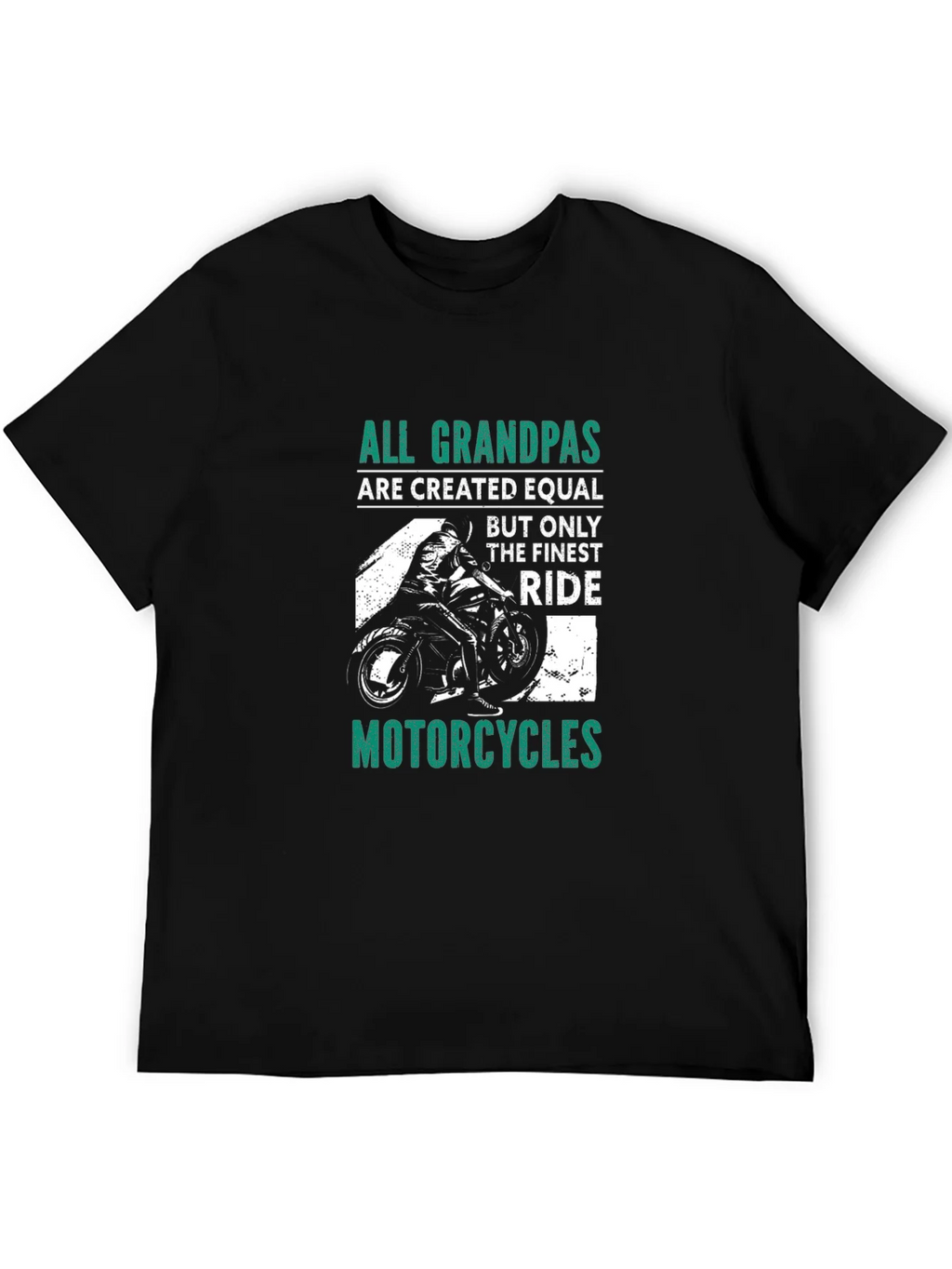 All Grandpas Ride Motorcycles Graphic Tee product image 5