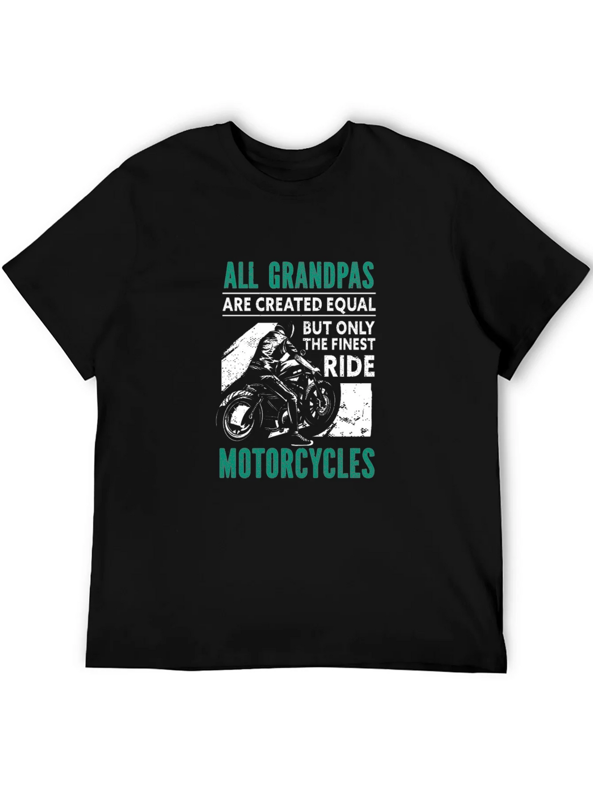 All Grandpas Ride Motorcycles Graphic Tee product image 5