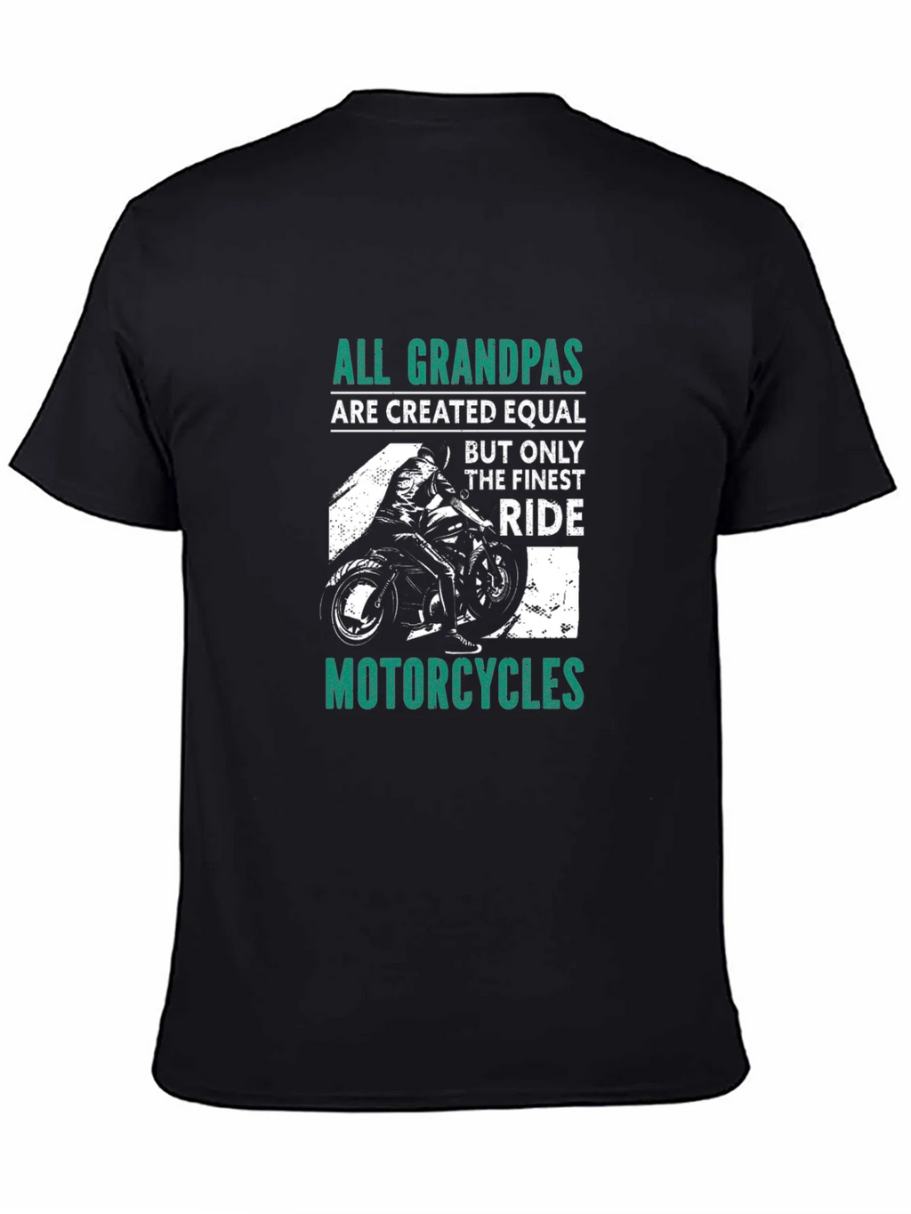 All Grandpas Ride Motorcycles Graphic Tee product image 4