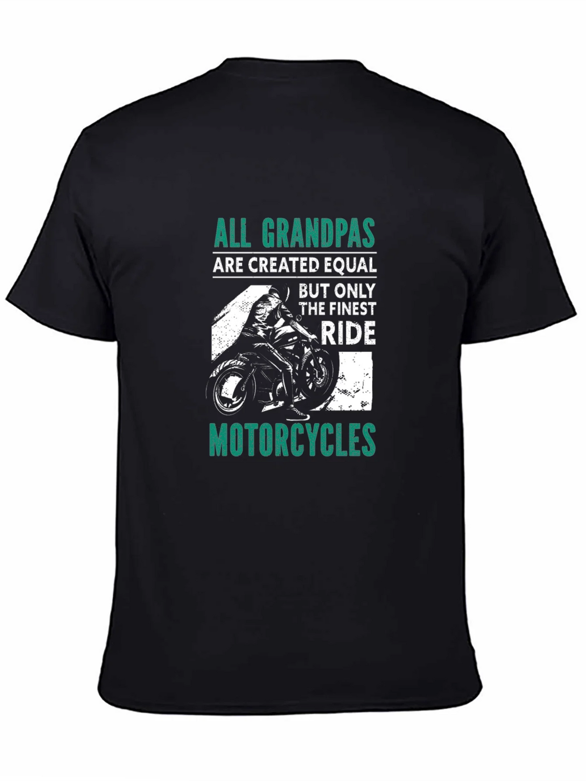 All Grandpas Ride Motorcycles Graphic Tee product image 4