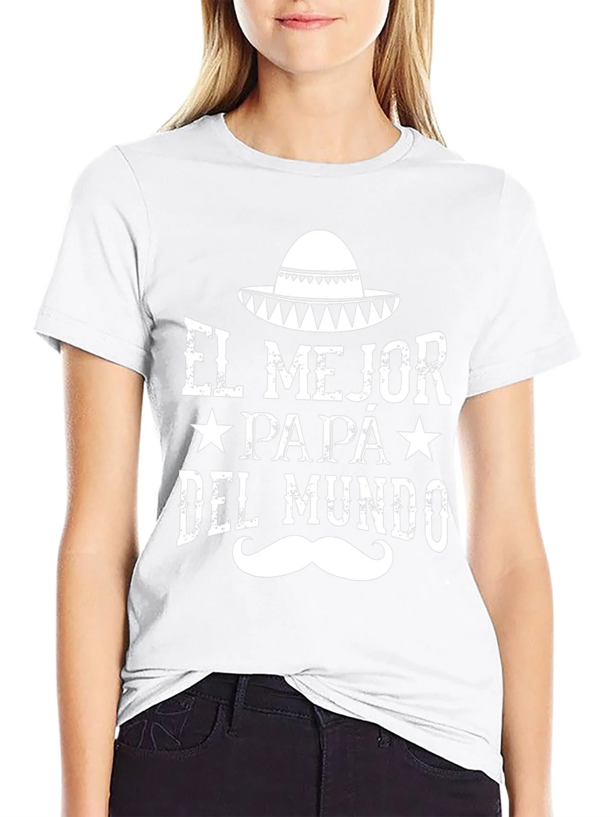 El Mejor Papa Del Mundo T-Shirt product image 7